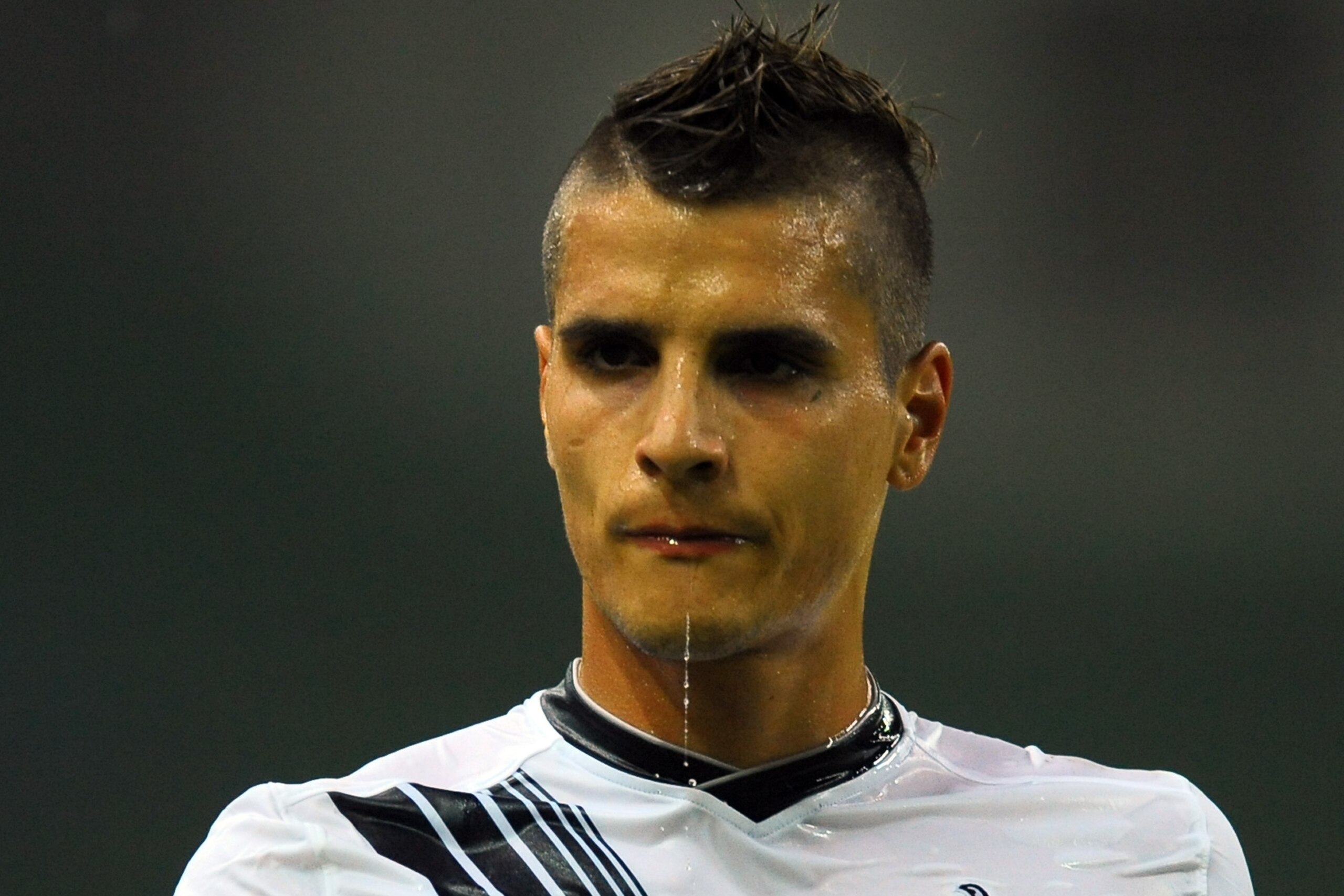 SHAH ALAM, MALAYSIA - MAY 27:  Erik Lamela of Tottenham Hotspur looks on during the pre-season friendly match between Malaysia XI and Tottenham Hotspur at Shah Alam Stadium on May 27, 2015 in Shah Alam, Malaysia.  (Photo by Stanley Chou/Getty Images)