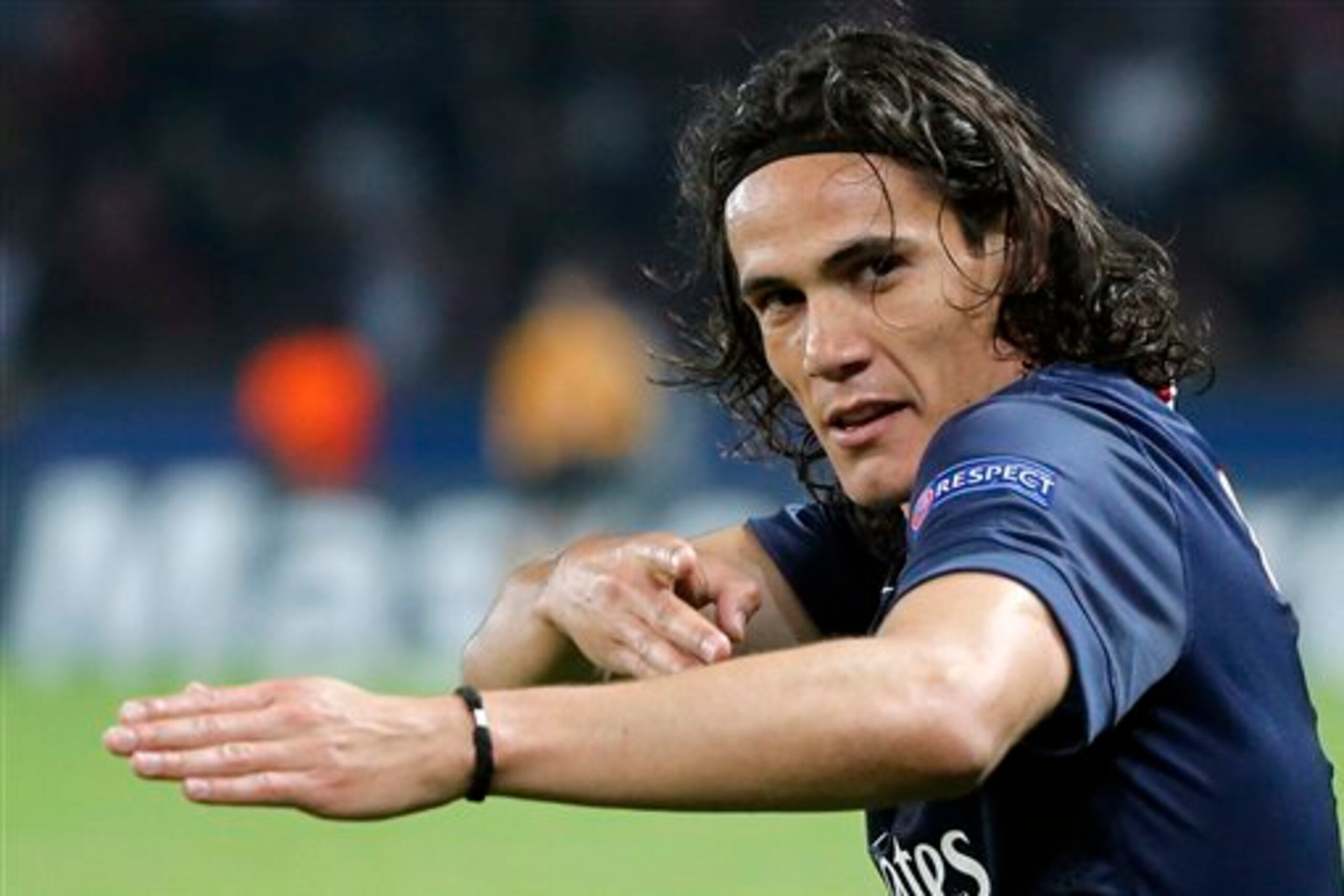 Cavani had a prolific season in front of goal.