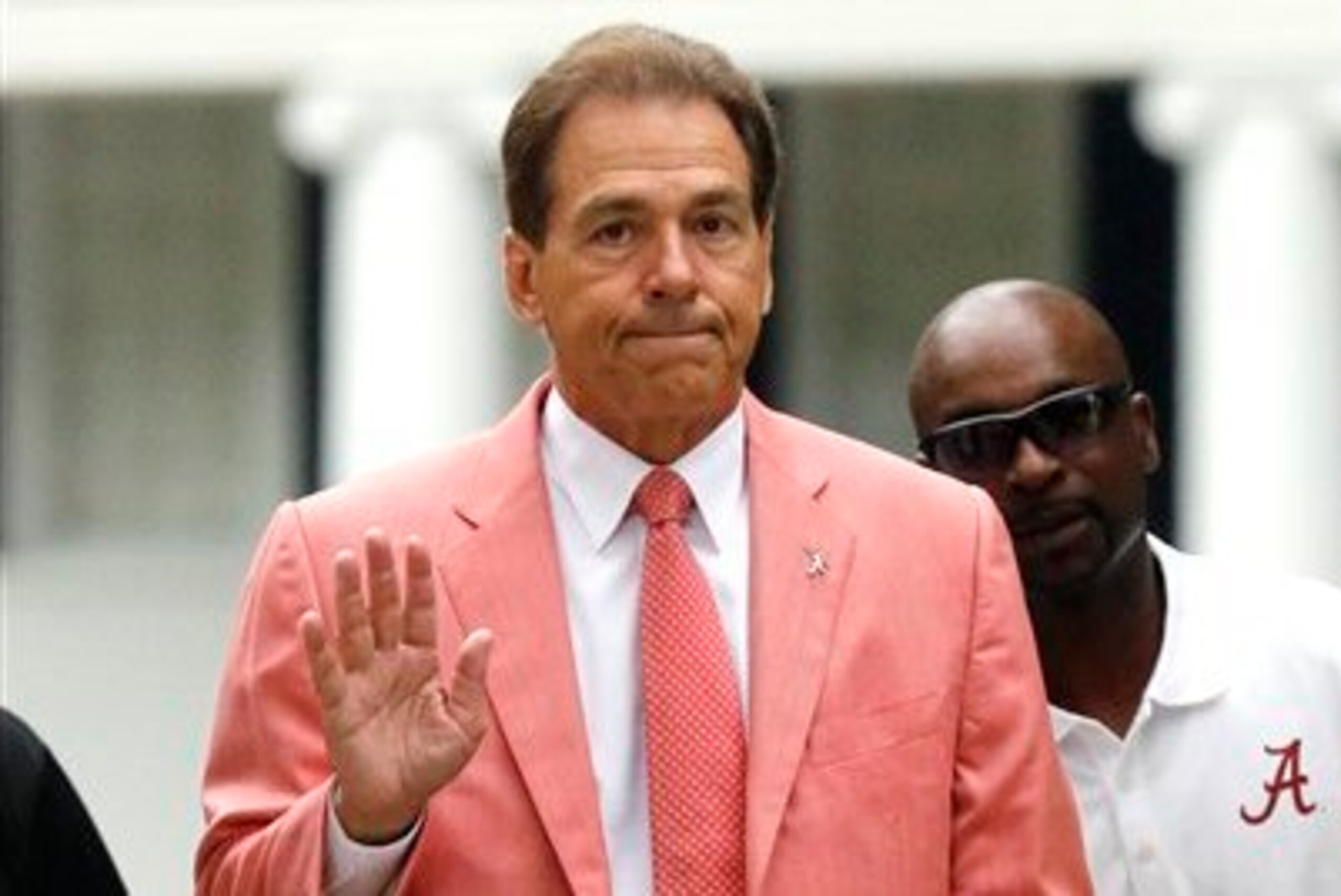 Alabama head coach Nick Saban