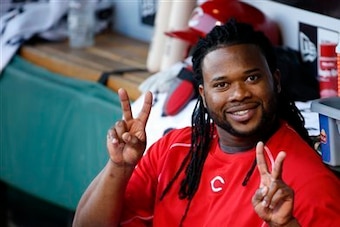 Cueto smiles and says he's healthy, but others will continue to wonder.