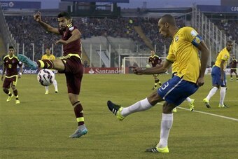 Miranda is the only player to have started every game since the World Cup.