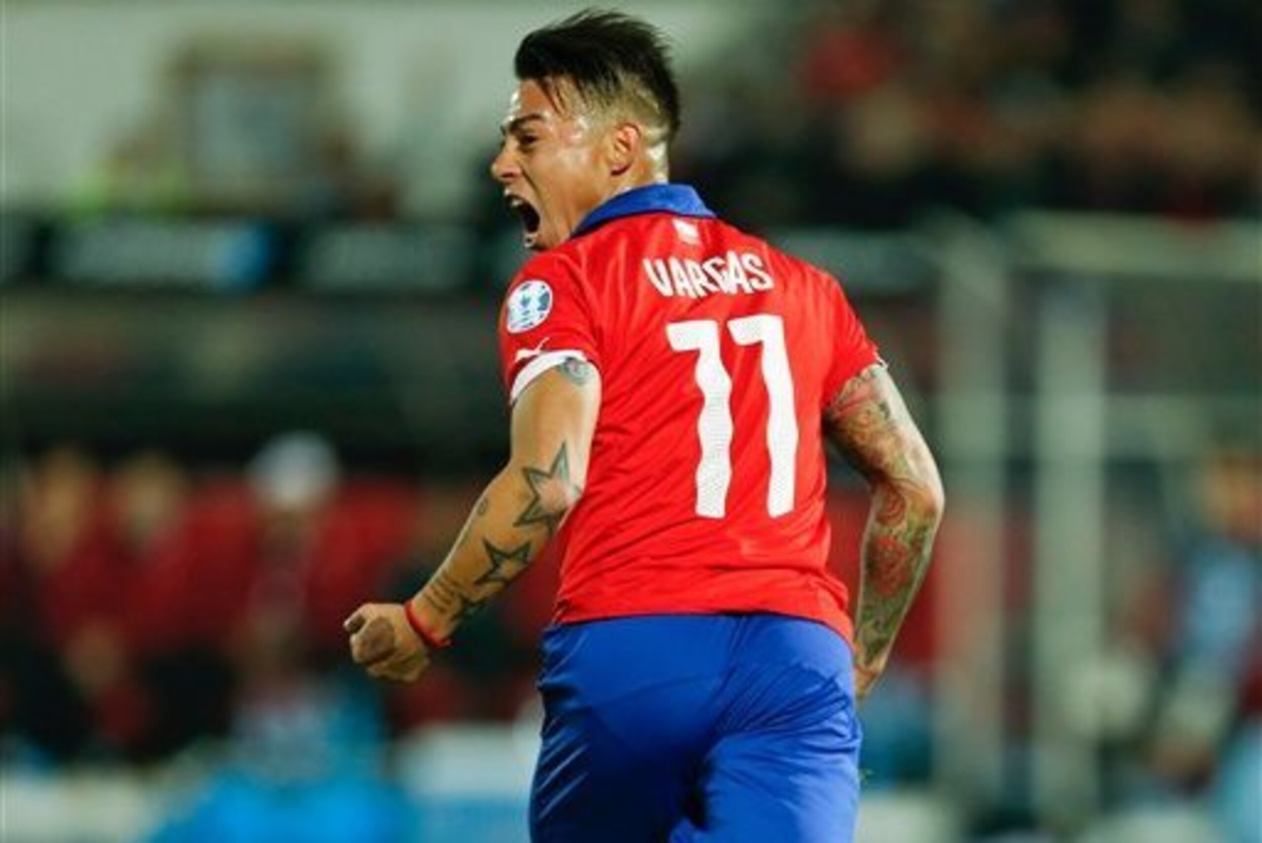 Vargas has been one of the players of the tournament. Vargas has been one of the players of the tournament.