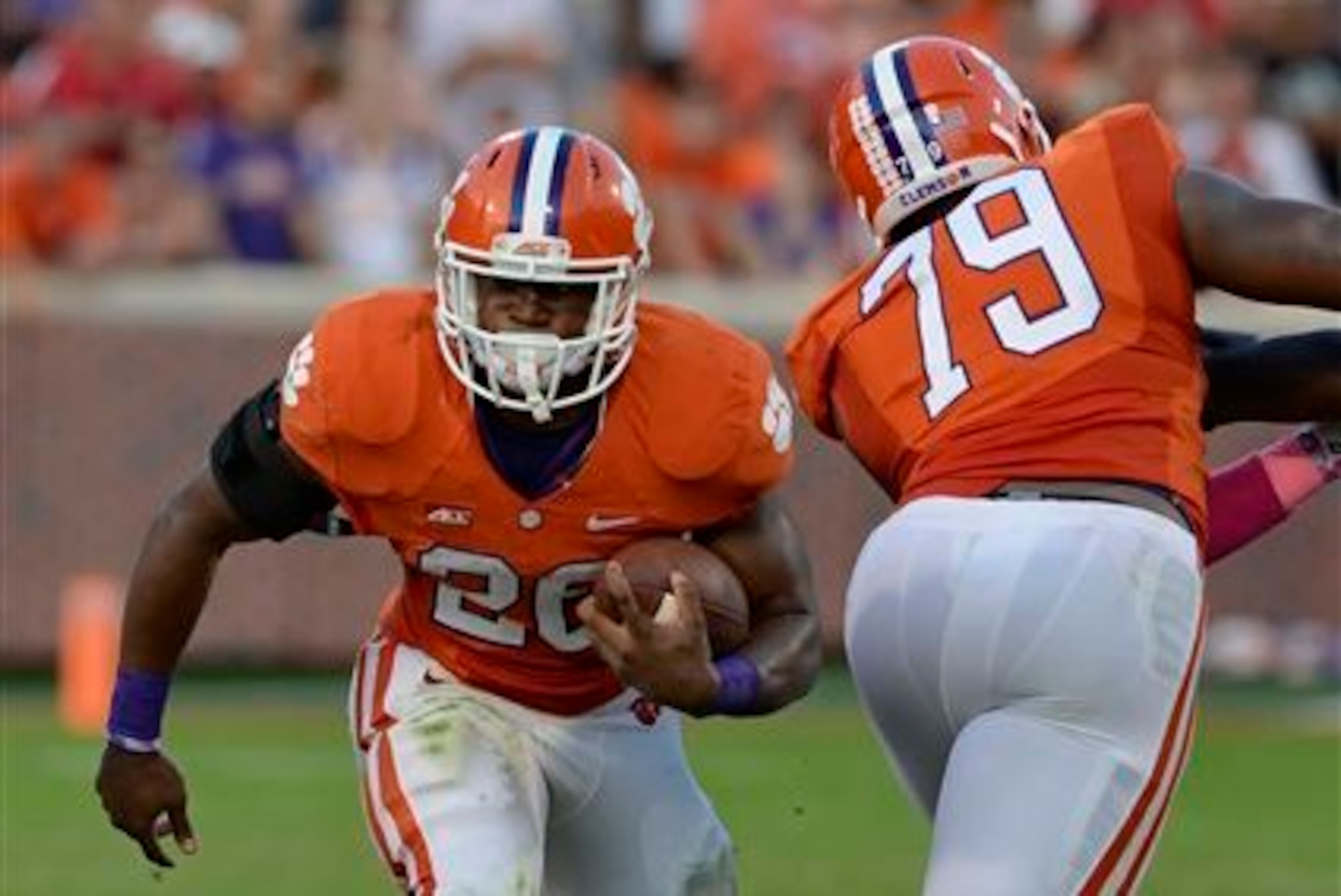 Battle has been a starter for several seasons in Clemson