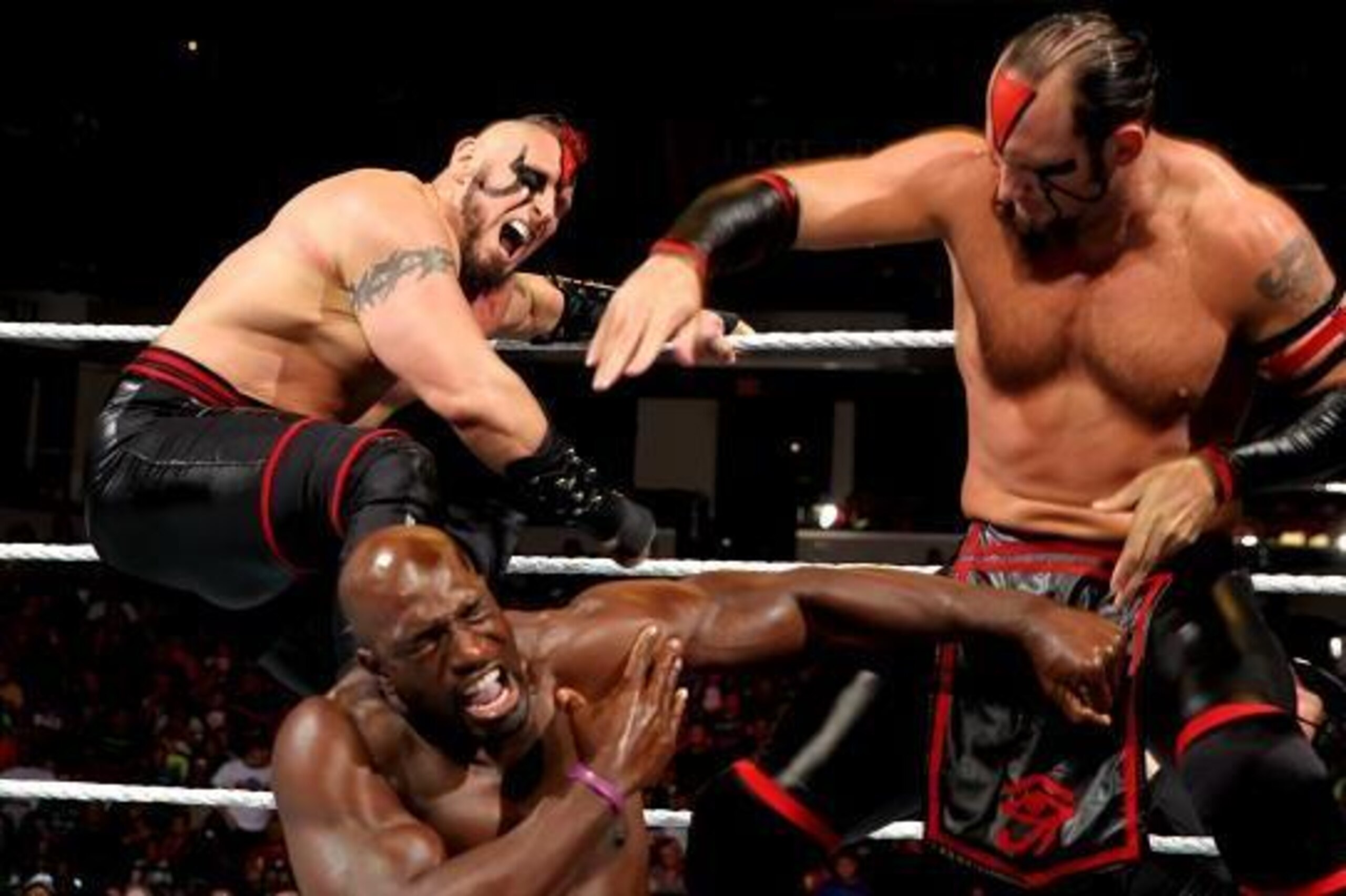 The Ascension beat up on Titus O'Neil.