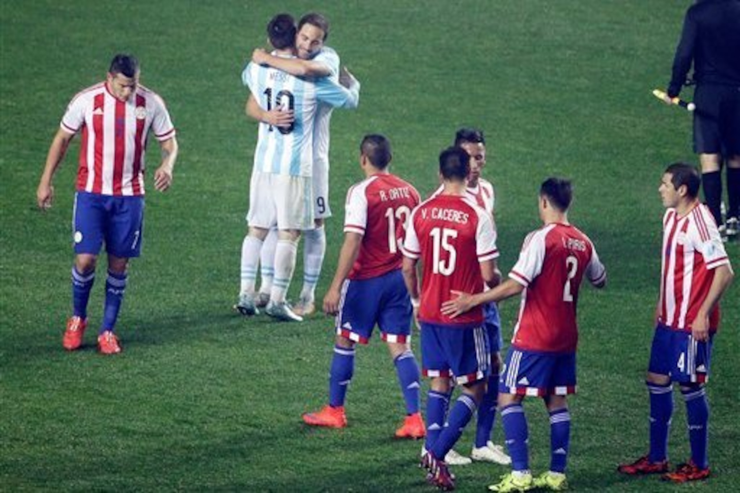 Paraguay were run ragged last time out.