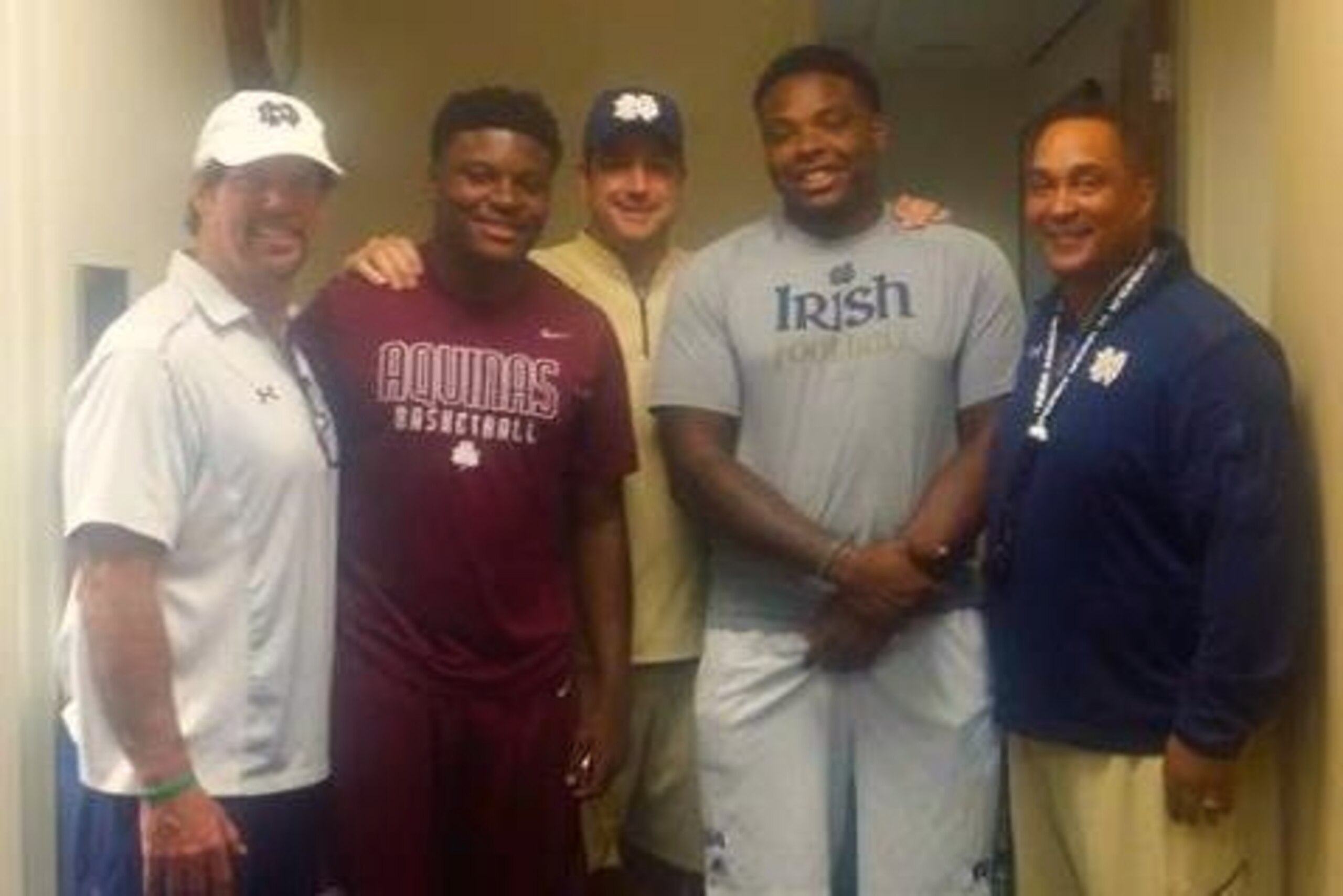 Brian VanGorder, Jamir Jones, Mike Elston, Jarron Jones, Keith Gilmore