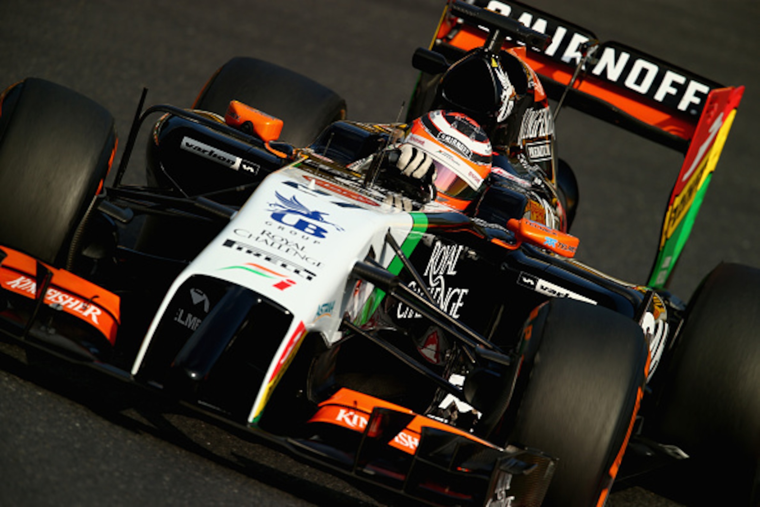 SUZUKA, JAPAN - OCTOBER 03: Nico Hulkenberg of Germany and Force India drives during practice for the Japanese Formula One Grand Prix at Suzuka Circuit on October 3, 2014 in Suzuka, Japan. (Photo by Clive Rose/Getty Images) SUZUKA, JAPAN - OCTOBER 03: Nico Hulkenberg of Germany and Force India drives during practice for the Japanese Formula One Grand Prix at Suzuka Circuit on October 3, 2014 in Suzuka, Japan. (Photo by Clive Rose/Getty Images)