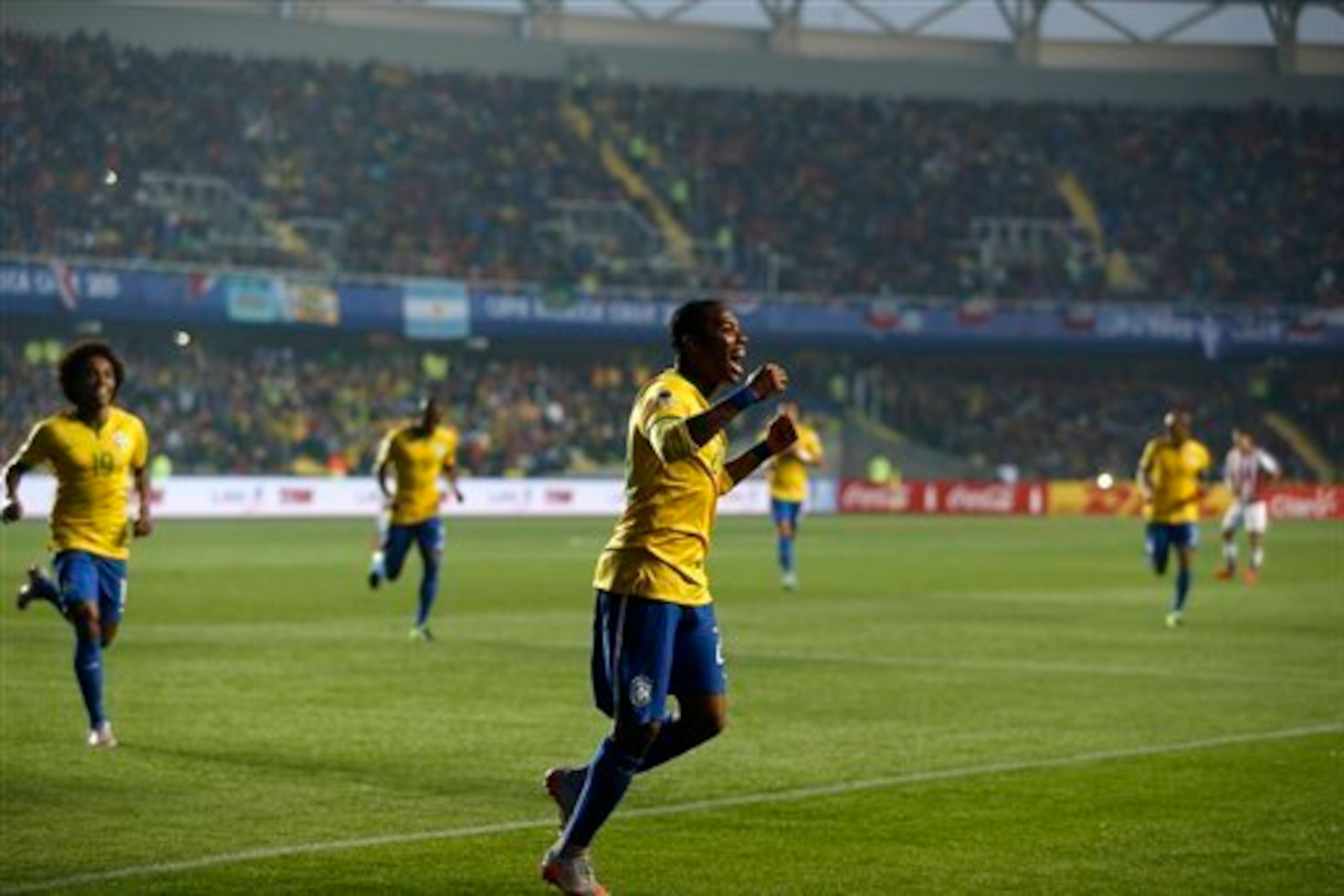 After taking the lead against Paraguay, Brazil failed to kill the game off. After taking the lead against Paraguay, Brazil failed to kill the game off.