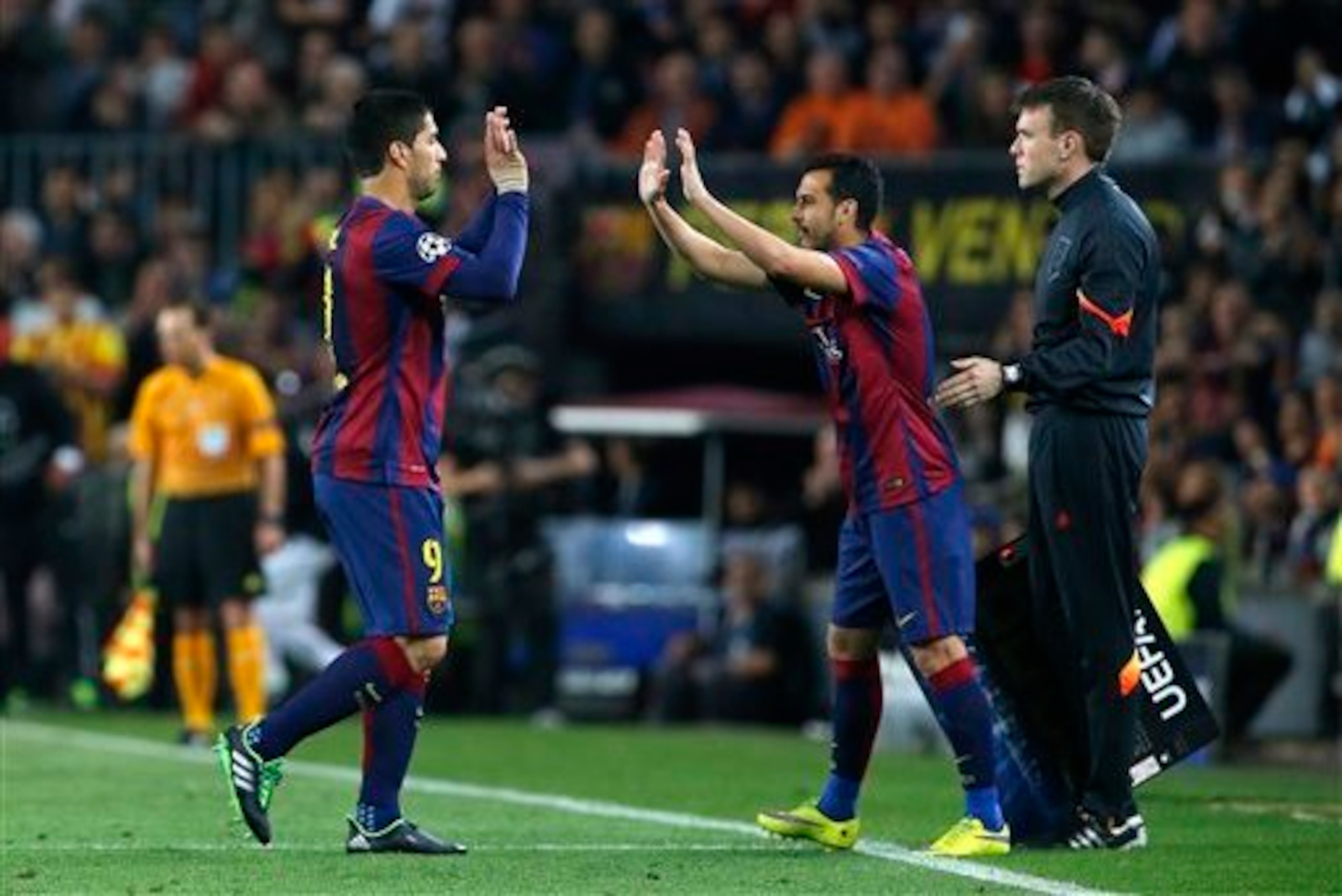 Pedro was largely used as backup for Barca's star forwards last year.