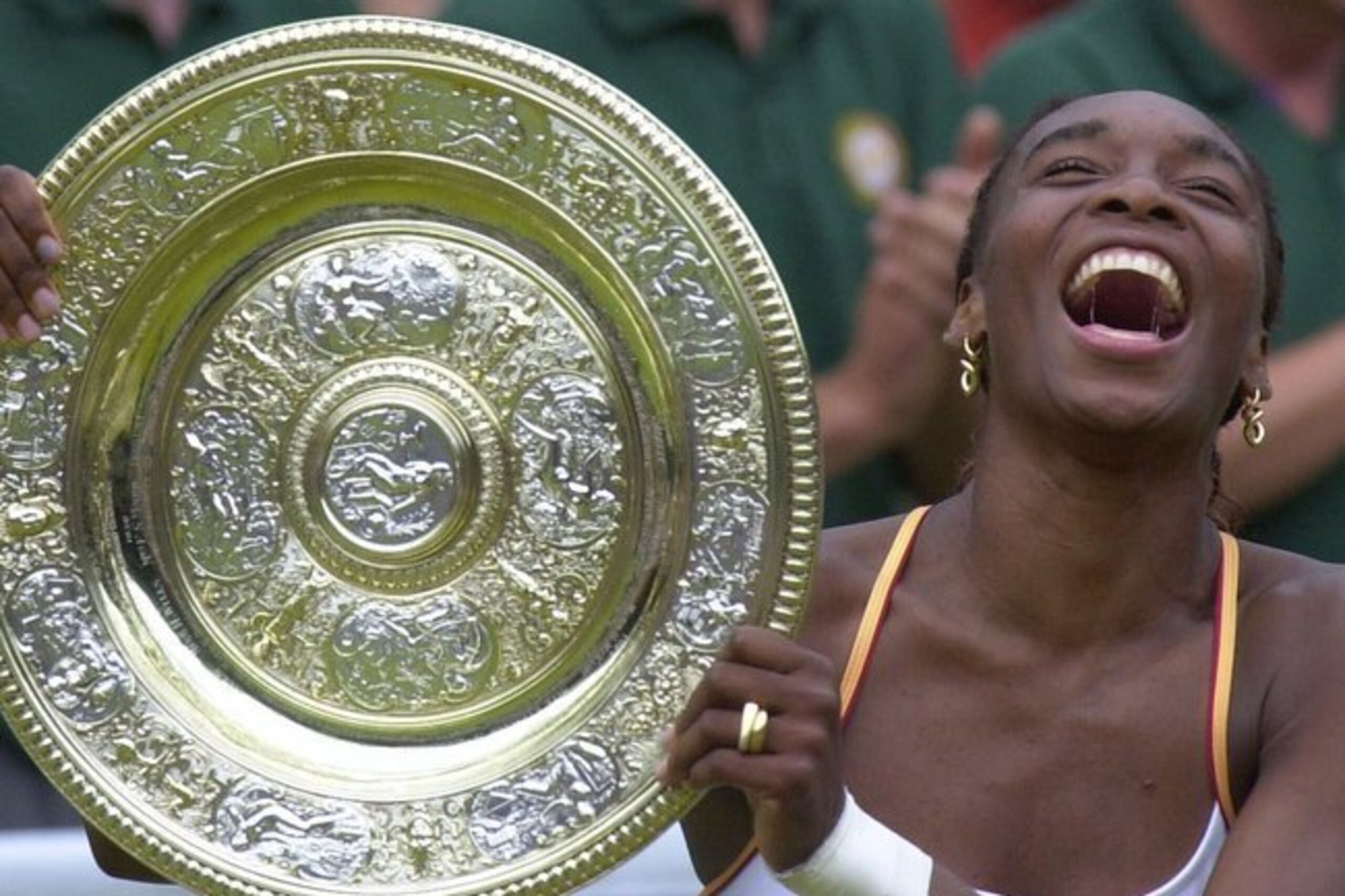 Venus Williams is a five-time champion at Wimbledon.