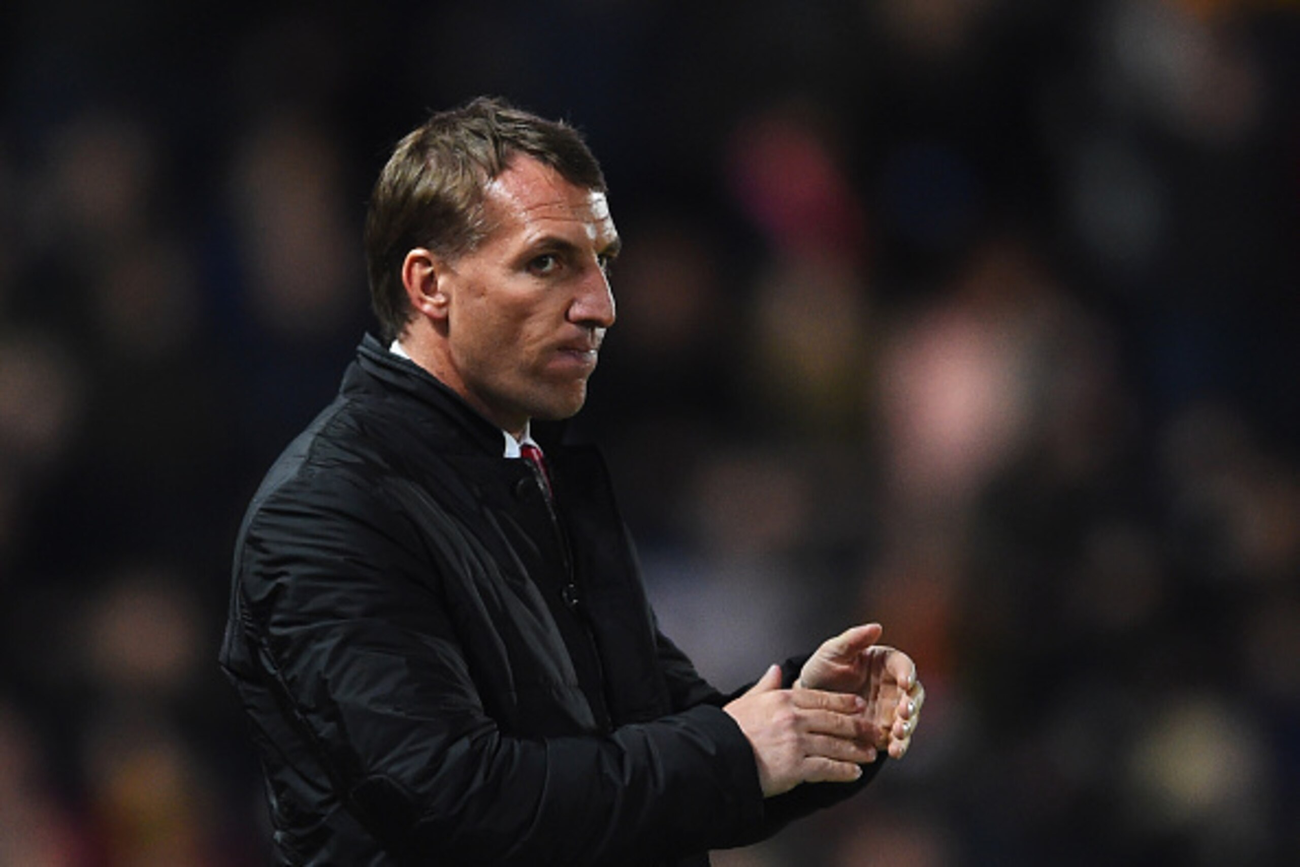 HULL, ENGLAND - APRIL 28: Brendan Rodgers manager of Liverpool looks thoughtful during the Barclays Premier League match between Hull City and Liverpool at KC Stadium on April 28, 2015 in Hull, England. (Photo by Laurence Griffiths/Getty Images) HULL, ENGLAND - APRIL 28: Brendan Rodgers manager of Liverpool looks thoughtful during the Barclays Premier League match between Hull City and Liverpool at KC Stadium on April 28, 2015 in Hull, England. (Photo by Laurence Griffiths/Getty Images)