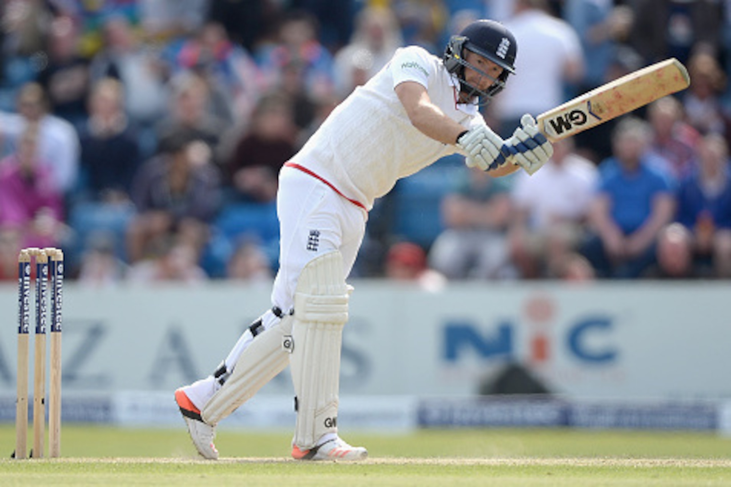 LEEDS, ENGLAND - MAY 30:  Adam Lyth of England bats during day two of 2nd Investec Test match between England and New Zealand at Headingley on May 30, 2014 in Leeds, England.  (Photo by Gareth Copley/Getty Images)