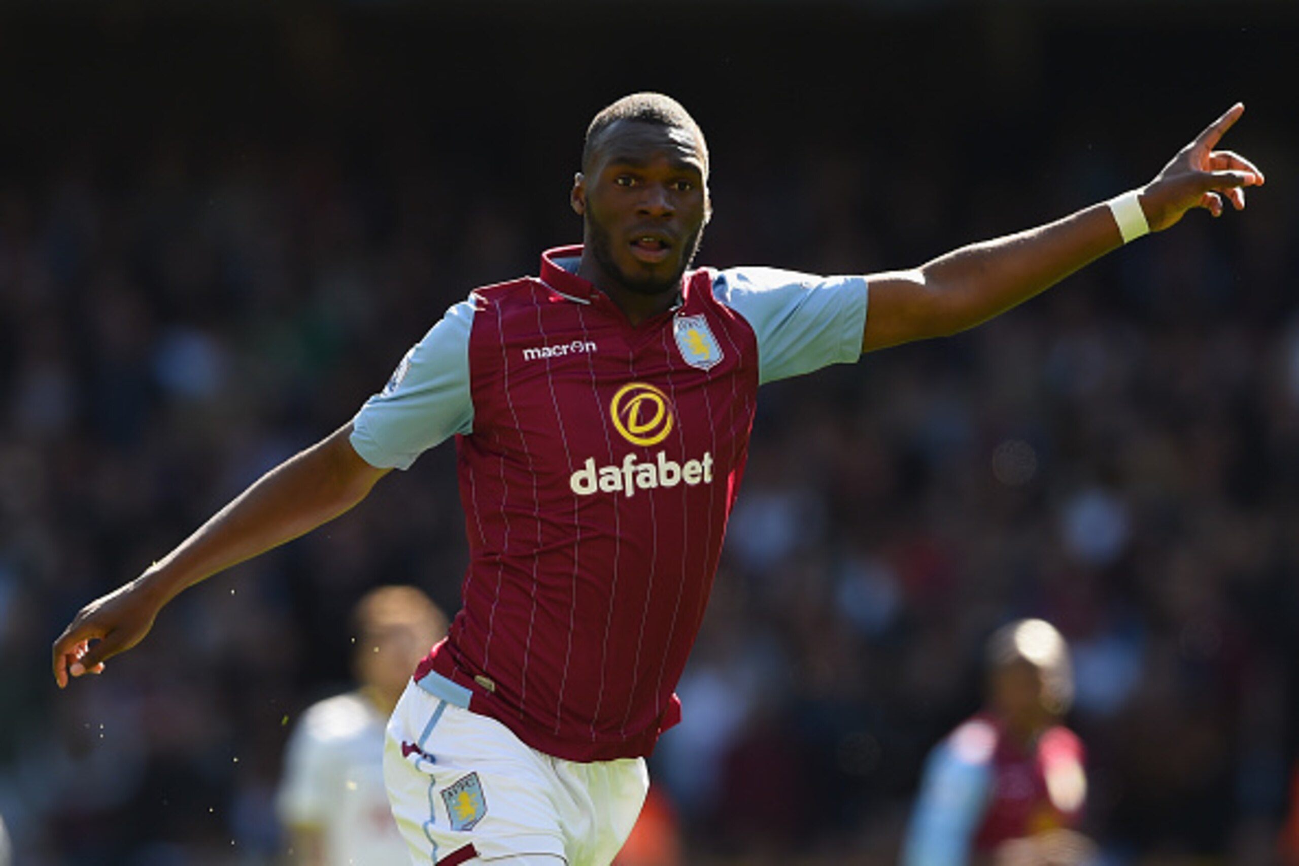LONDON, ENGLAND - APRIL 11: Christian Benteke of Aston Villa in action during the Barclays Premier League match between Tottenham Hotspur and Aston Villa at White Hart Lane on April 11, 2015 in London, England. (Photo by Shaun Botterill/Getty Images) LONDON, ENGLAND - APRIL 11: Christian Benteke of Aston Villa in action during the Barclays Premier League match between Tottenham Hotspur and Aston Villa at White Hart Lane on April 11, 2015 in London, England. (Photo by Shaun Botterill/Getty Images)