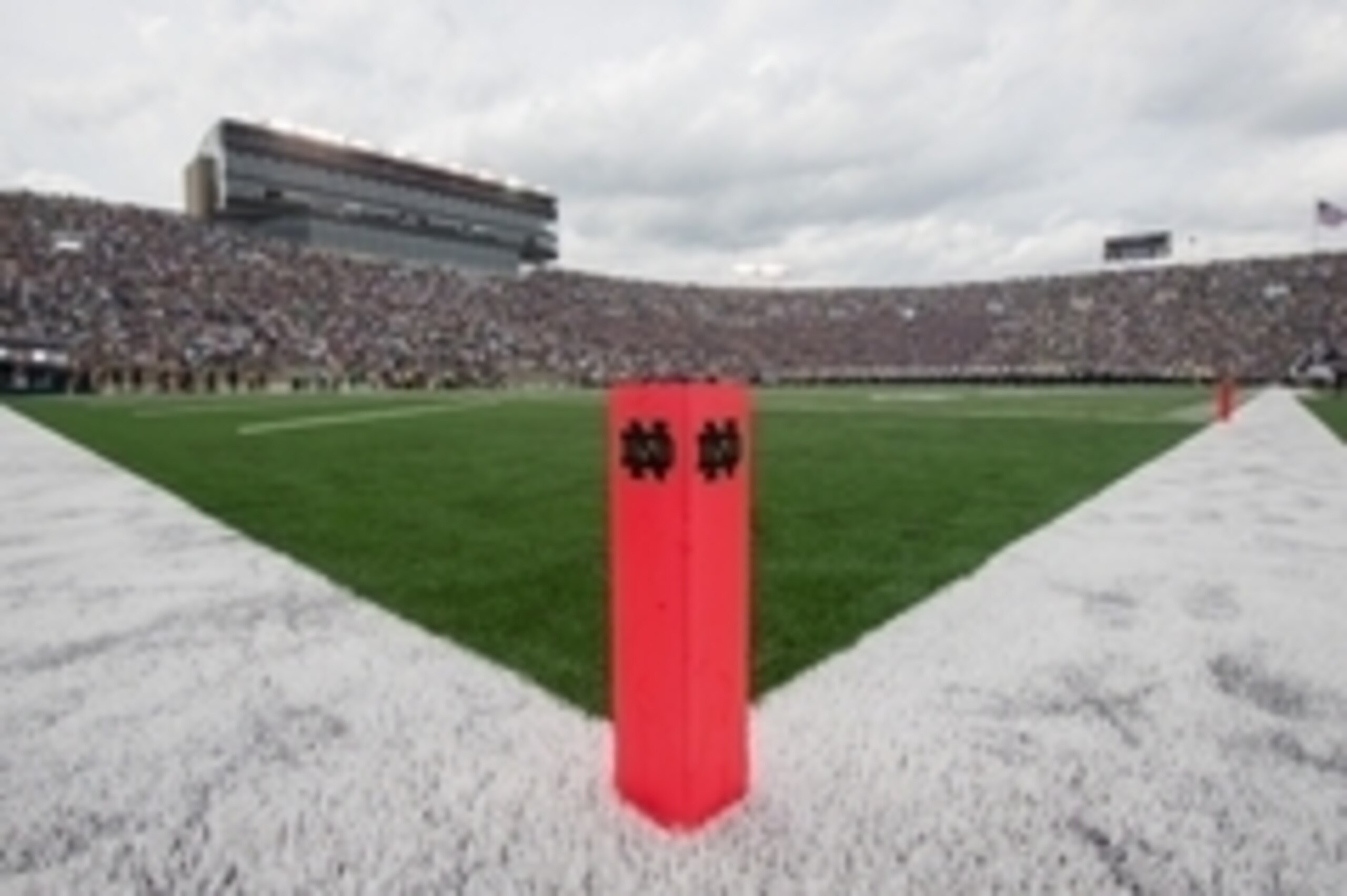 Aug 30, 2014; South Bend, IN, USA; A general view of Notre Dame Stadium before the game between the Notre Dame Fighting Irish and the Rice Owls. Notre Dame won 48-17. Mandatory Credit: Matt Cashore-USA TODAY Sports