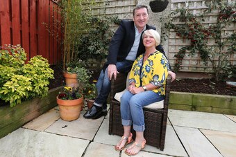 Tony and Mags McGregor in Dublin, Ireland.