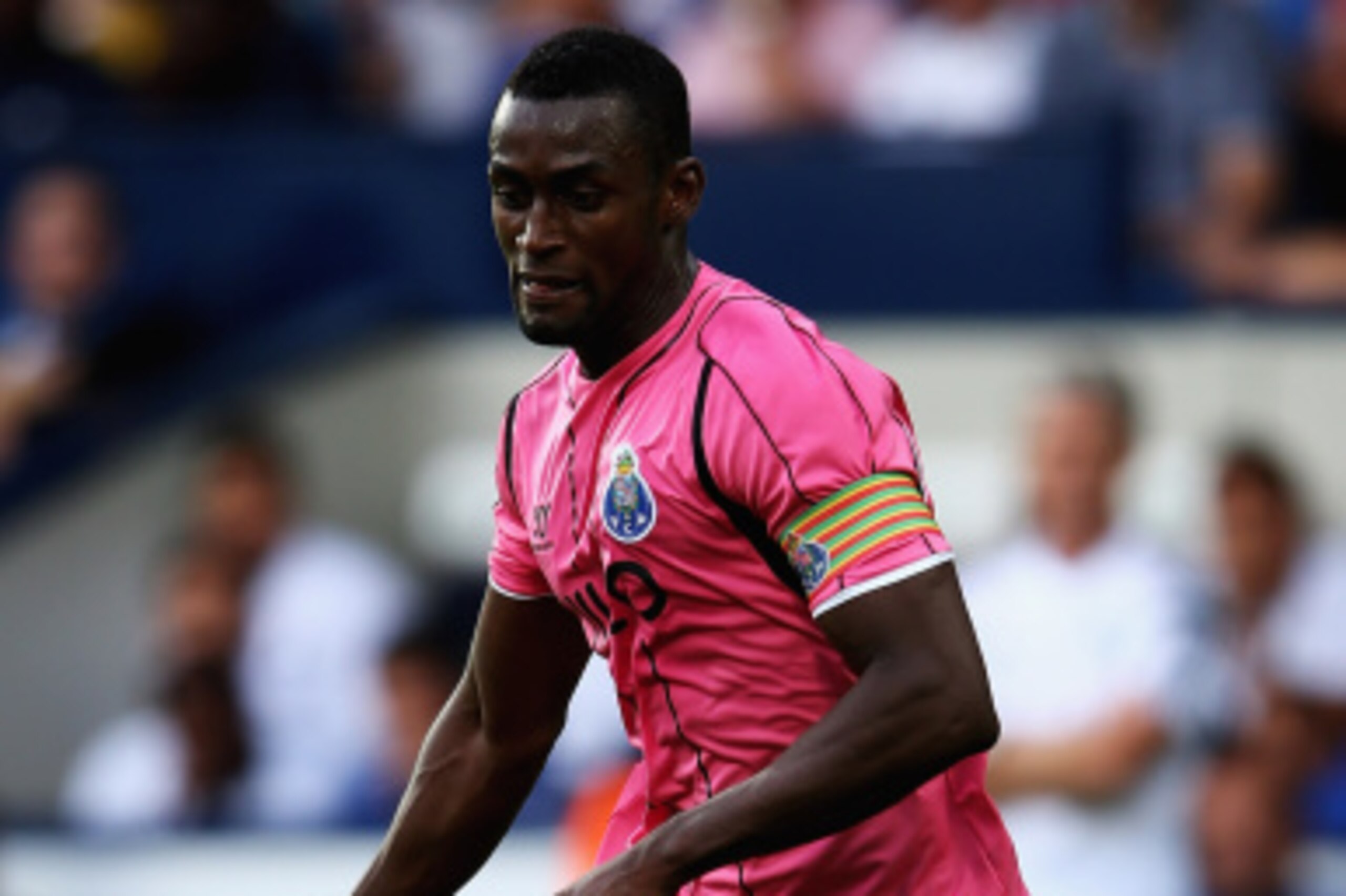 WEST BROMWICH, ENGLAND - AUGUST 09:  Jackson Martinez of FC Porto in action during the Pre Season Friendly match between West Bromwich Albion and FC Porto at The Hawthorns on August 9, 2014 in West Bromwich, England.  (Photo by Matthew Lewis/Getty Images)
