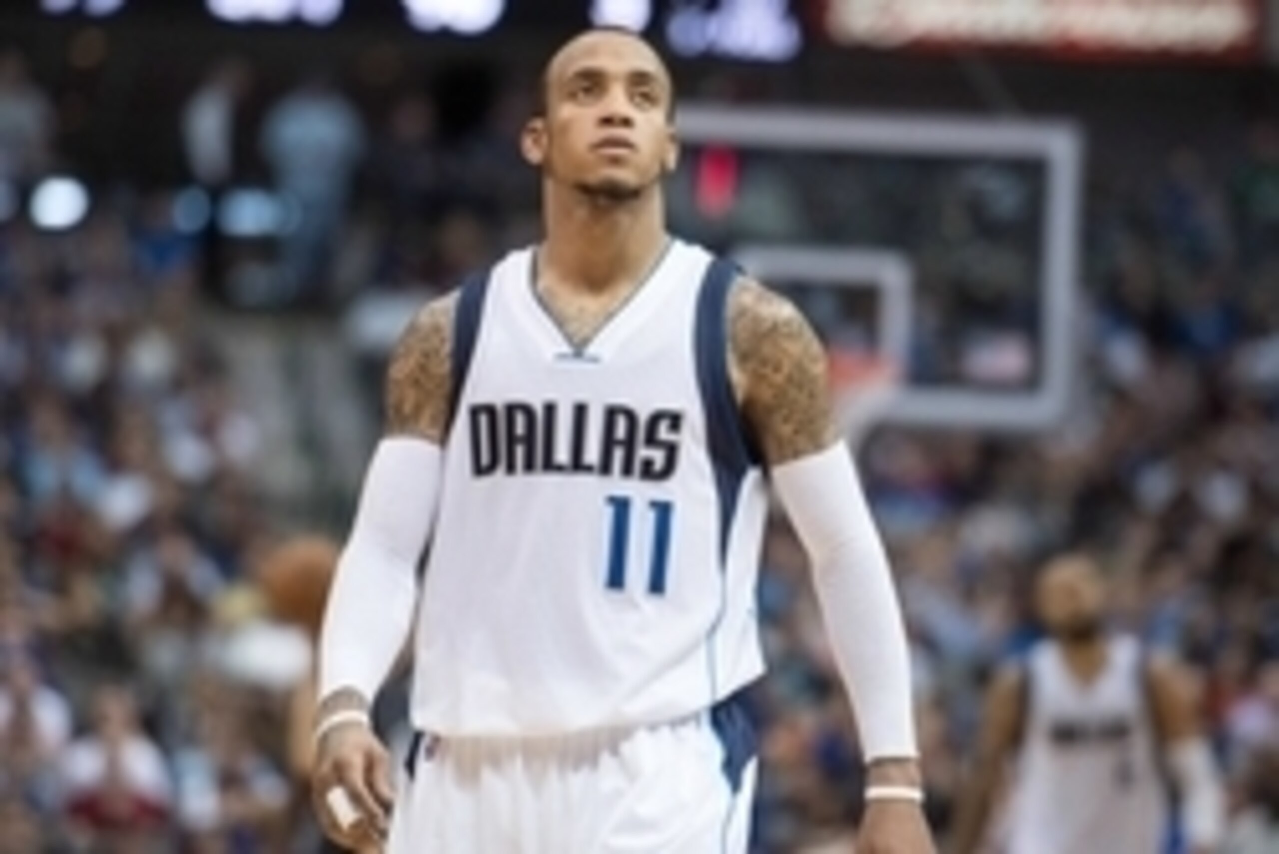 Dec 13, 2014; Dallas, TX, USA; Dallas Mavericks guard Monta Ellis (11) during the game against the Golden State Warriors at the American Airlines Center. The Warriors defeated the Mavericks 105-98. Mandatory Credit: Jerome Miron-USA TODAY Sports Dec 13, 2014; Dallas, TX, USA; Dallas Mavericks guard Monta Ellis (11) during the game against the Golden State Warriors at the American Airlines Center. The Warriors defeated the Mavericks 105-98. Mandatory Credit: Jerome Miron-USA TODAY Sports