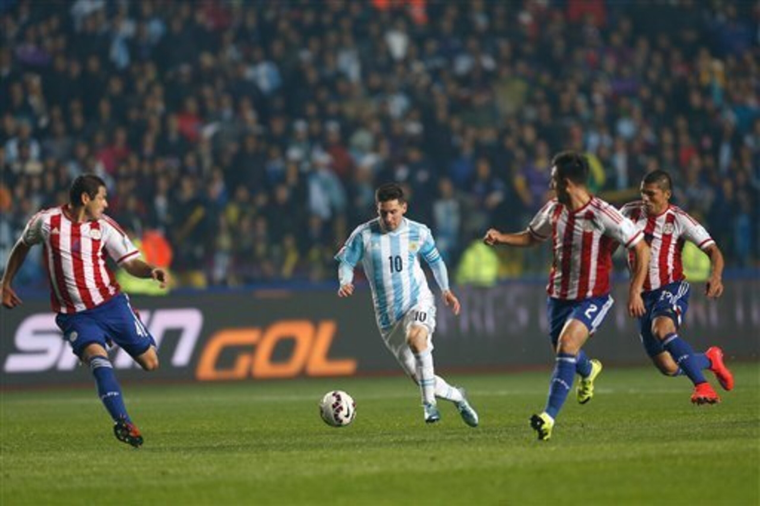 Messi was comfortably Argentina's best player at the Copa America.