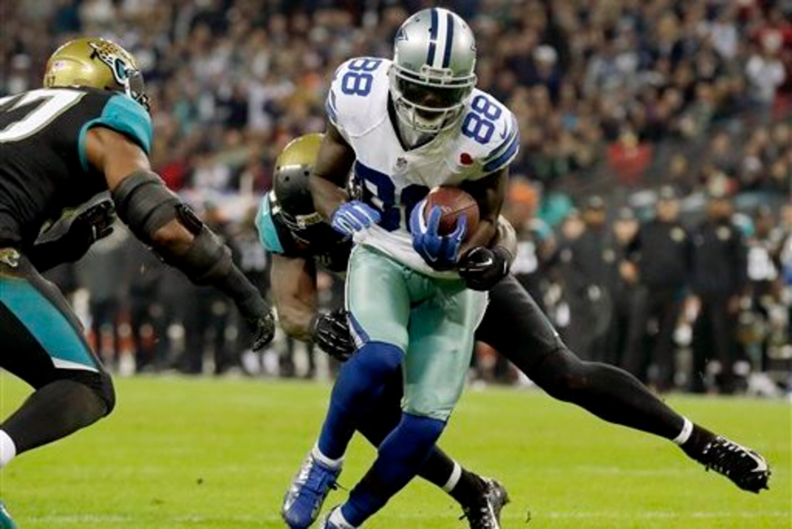 The Cowboys and Jaguars played at Wembley last season.