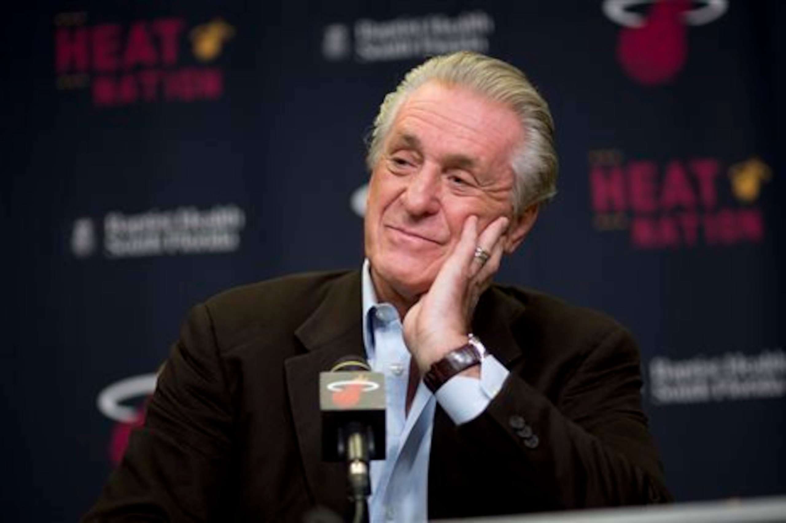 Riley has carte blanche in Miami, and that's worked out pretty well thus far.