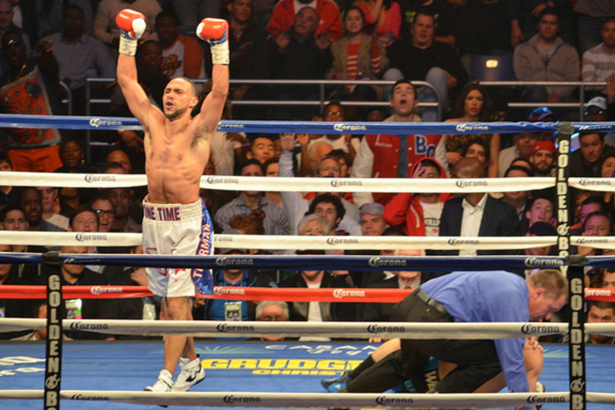 Thurman is a knockout artist. Thurman is a knockout artist.