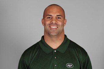 EAST RUTHERFORD, NJ - 2008:  Sal Alosi of the New York Jets poses for his 2008 NFL headshot at photo day in East Rutherford, New Jersey.  (Photo by Getty Images)
