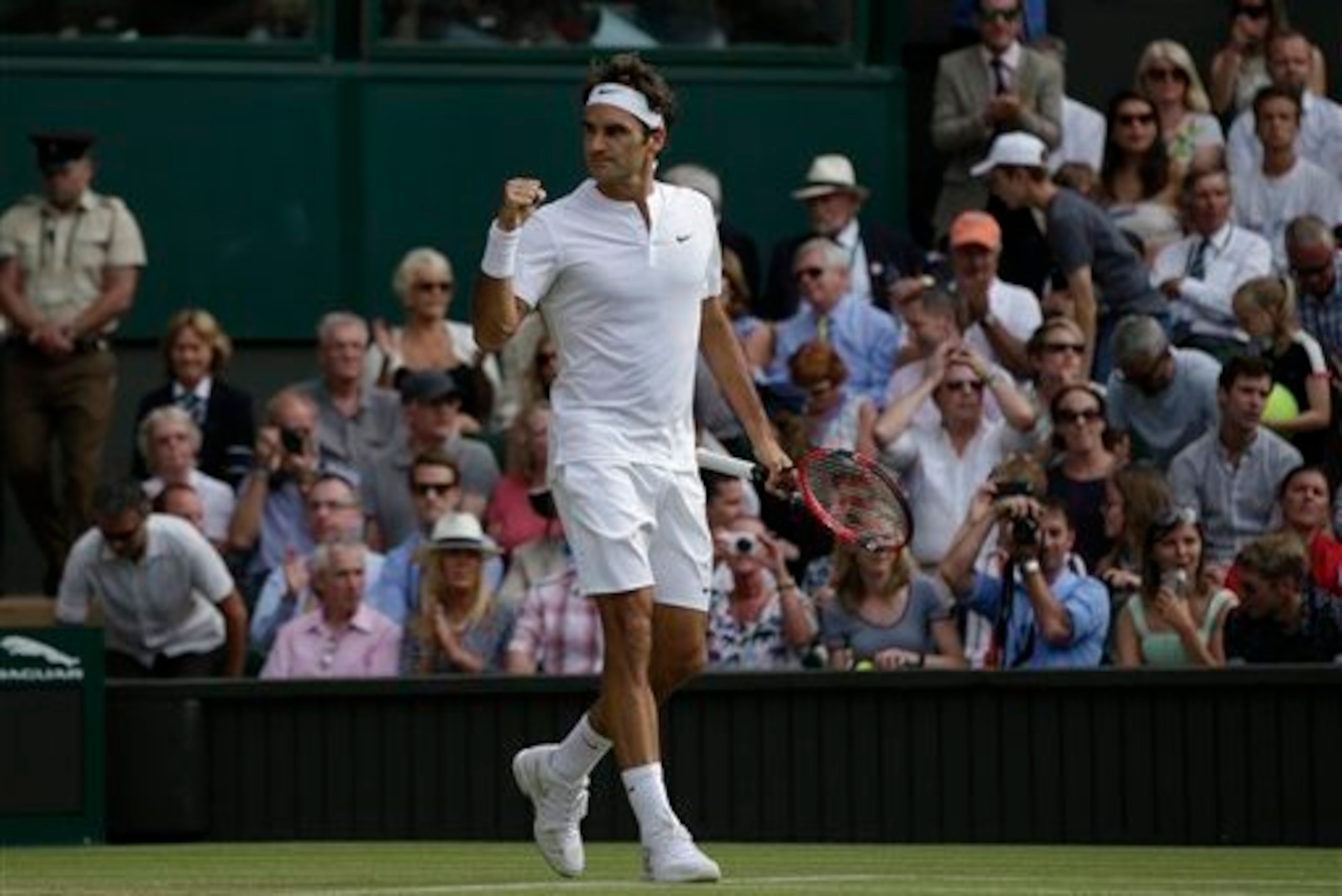 Federer was flawless against Murray.