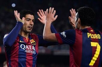 Pedro has struggled for playing time since Suarez arrived.