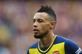 LONDON, ENGLAND - MAY 30:  Francis Coquelin of Arsenal looks on during the FA Cup Final between Aston Villa and Arsenal at Wembley Stadium on May 30, 2015 in London, England.  (Photo by Paul Gilham/Getty Images)