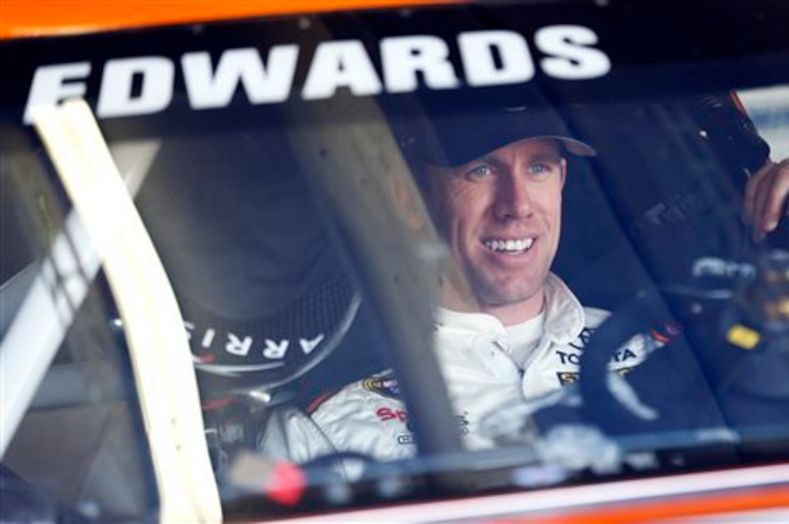 Carl Edwards is sold on the new aero rules package that was used at Kentucky Speedway. Carl Edwards is sold on the new aero rules package that was used at Kentucky Speedway.