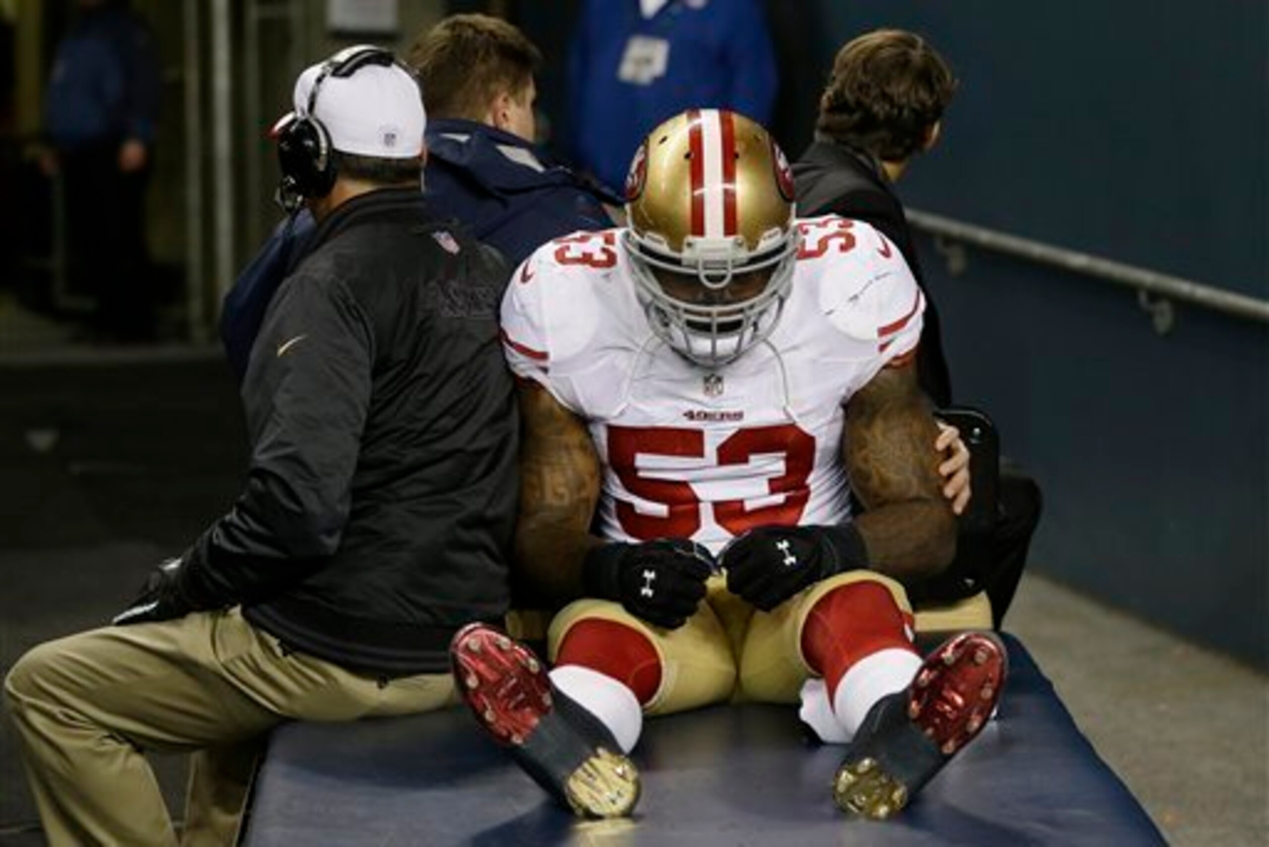 NaVorro Bowman's knee injury was brutal, but he should be back to full speed in 2015.