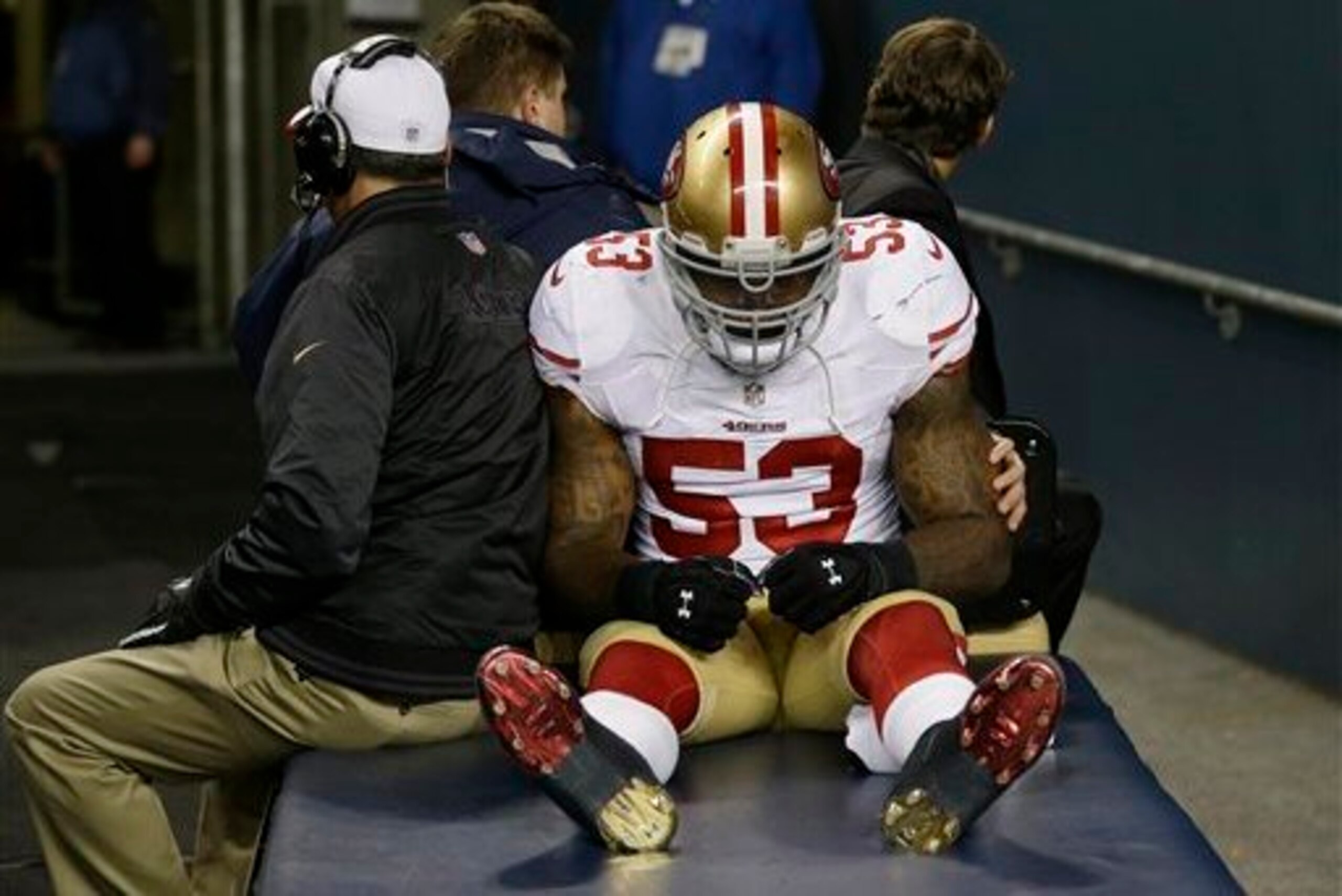 Bowman's knee injury was devastating.