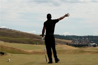 Woods had one of the worst days of his career at last month's U.S. Open.