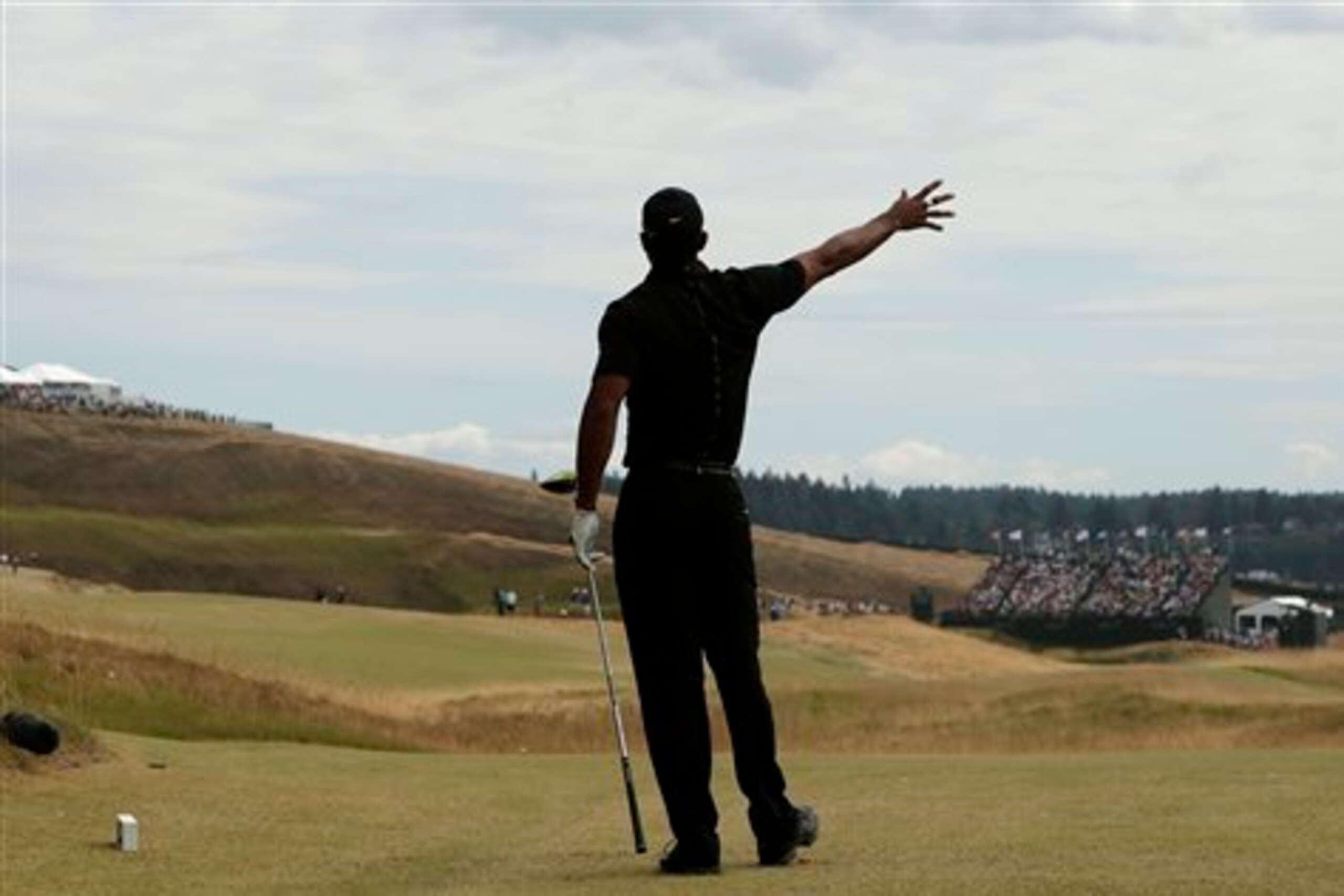 Woods had one of the worst days of his career at last month's U.S. Open.