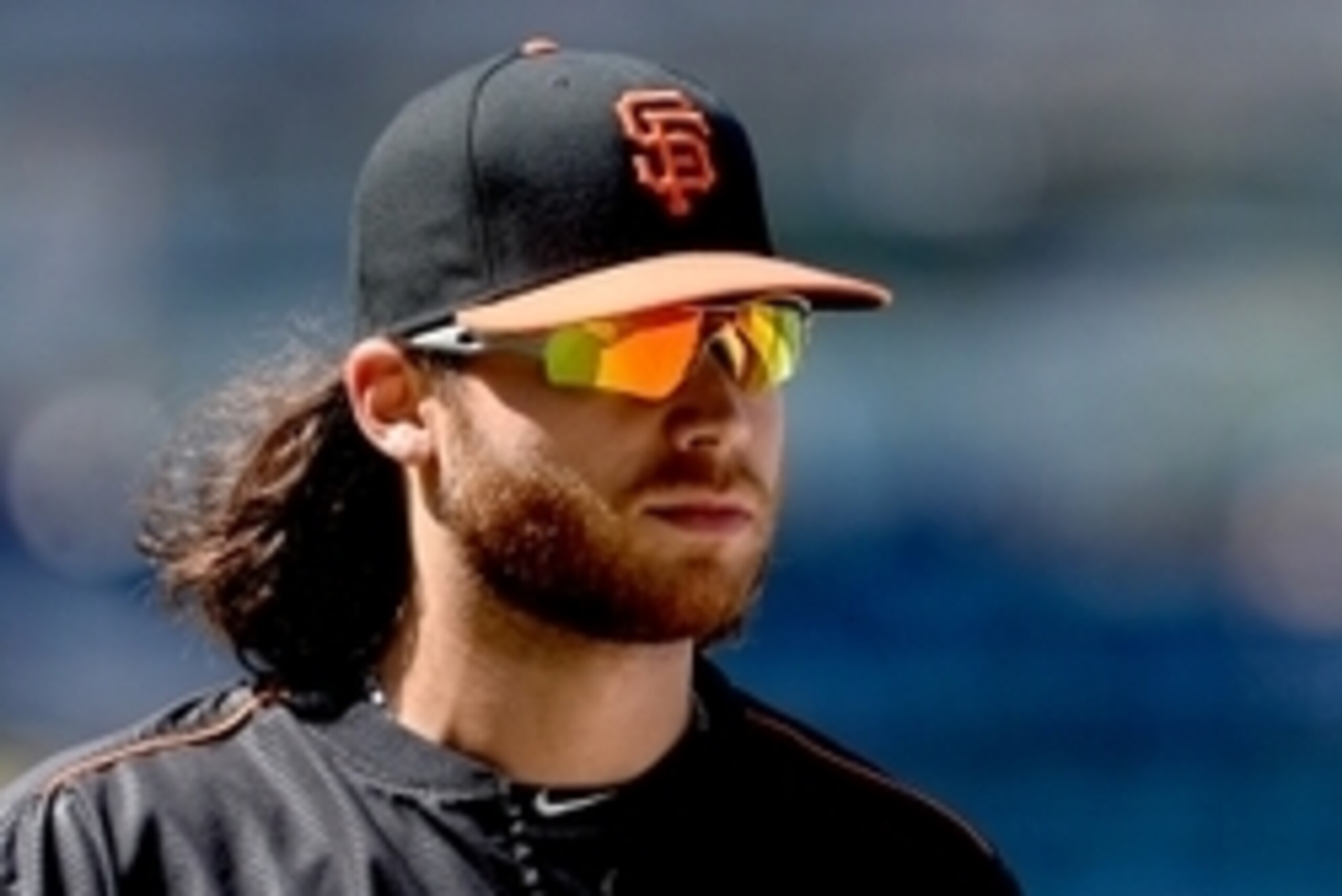 Jun 21, 2015; Los Angeles, CA, USA; San Francisco Giants shortstop Brandon Crawford (35) before the game against the Los Angeles Dodgers at Dodger Stadium. Mandatory Credit: Jayne Kamin-Oncea-USA TODAY Sports