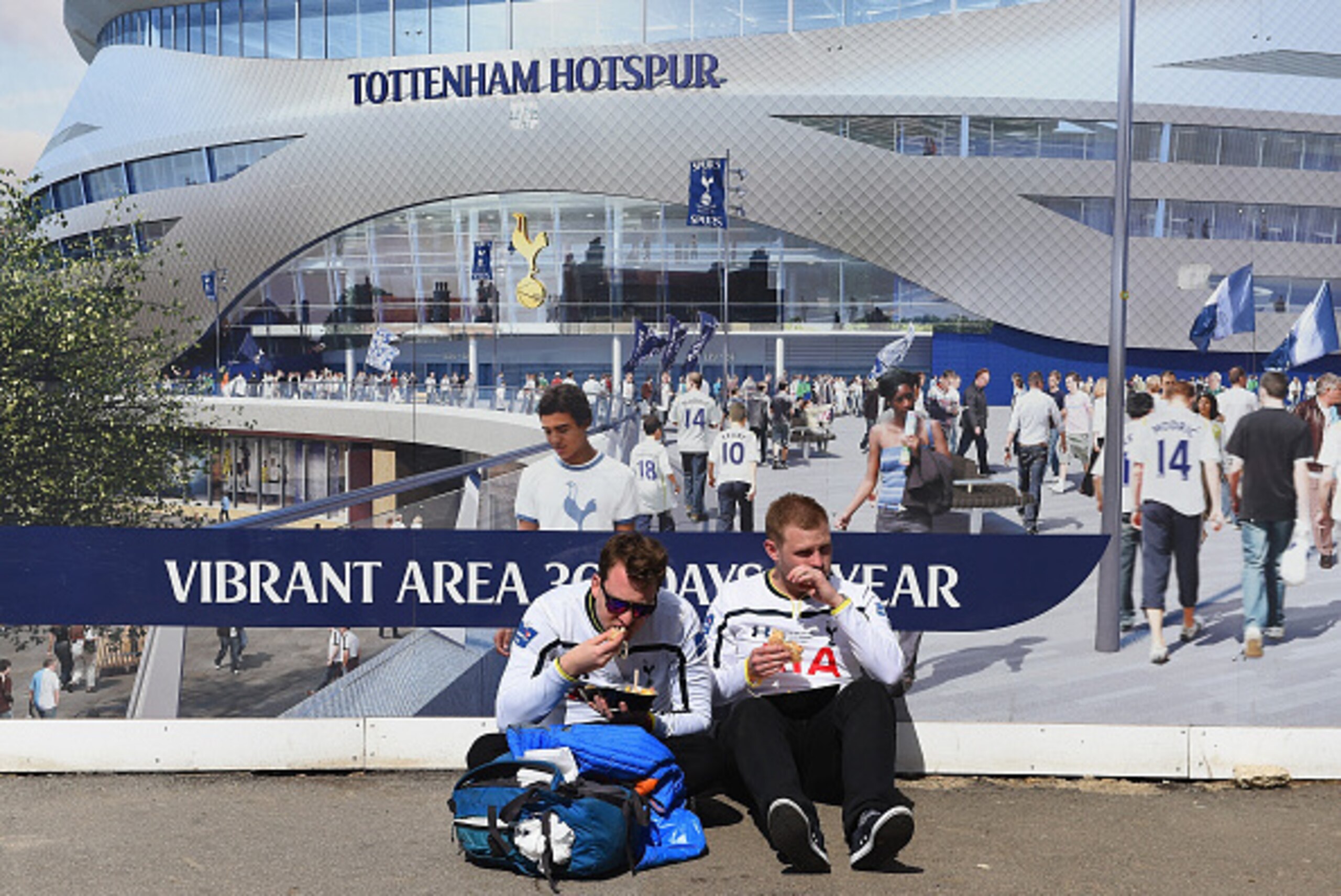 LONDON, ENGLAND - APRIL 11: Fans wait outside the stadium before the Barclays Premier League match between Tottenham Hotspur and Aston Villa at White Hart Lane on April 11, 2015 in London, England. (Photo by Shaun Botterill/Getty Images) LONDON, ENGLAND - APRIL 11: Fans wait outside the stadium before the Barclays Premier League match between Tottenham Hotspur and Aston Villa at White Hart Lane on April 11, 2015 in London, England. (Photo by Shaun Botterill/Getty Images)