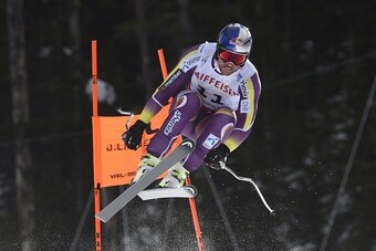 BEAVER CREEK, CO - FEBRUARY 07: (FRANCE OUT) Aksel Lund Svindal of Norway competes during the FIS Alpine World Ski Championships Men's Downhill on February 7, 2015 in Beaver Creek, Colorado. (Photo by Alain Grosclaude/Agence Zoom/Getty Images)