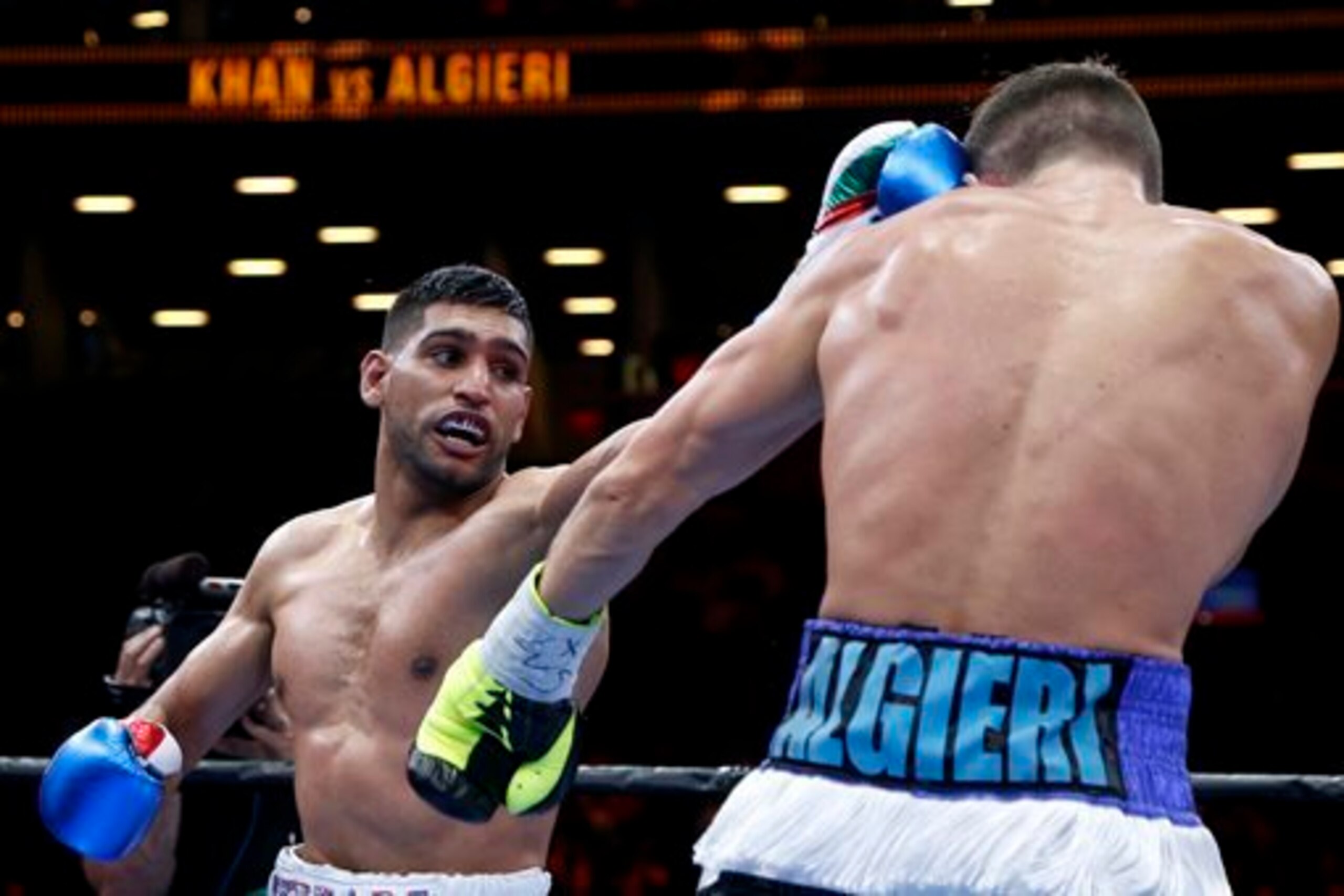 Khan looks set to be frustrated once again. Khan looks set to be frustrated once again.
