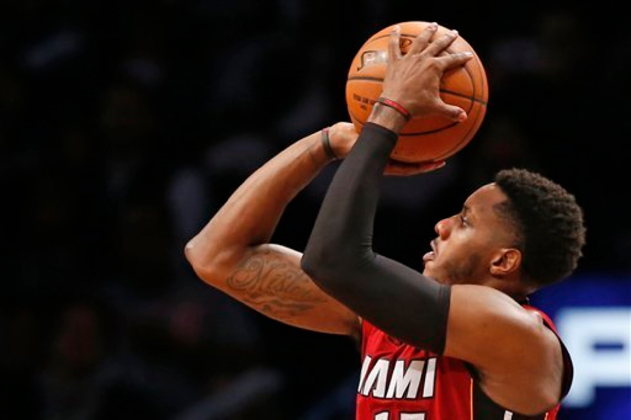 The Heat are concerned with their financial situation, and longtime point guard Chalmers is on the block as a result.