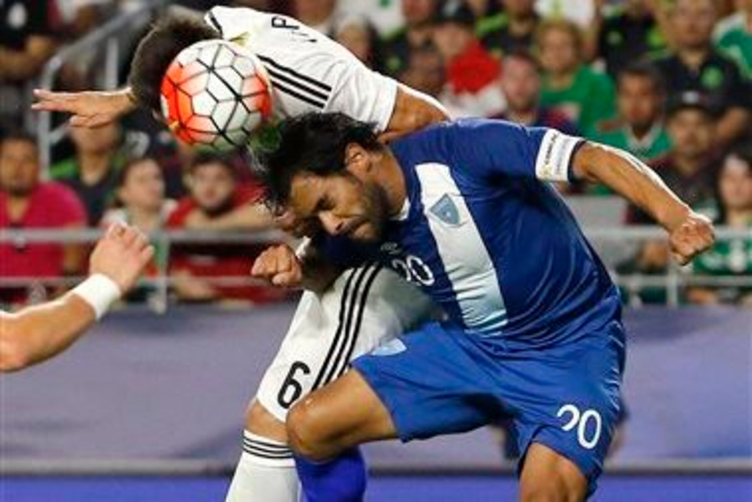 Guatemala dominated the physical battles against Mexico.