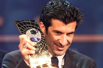 Figo was FIFA World Player of the Year in 2001