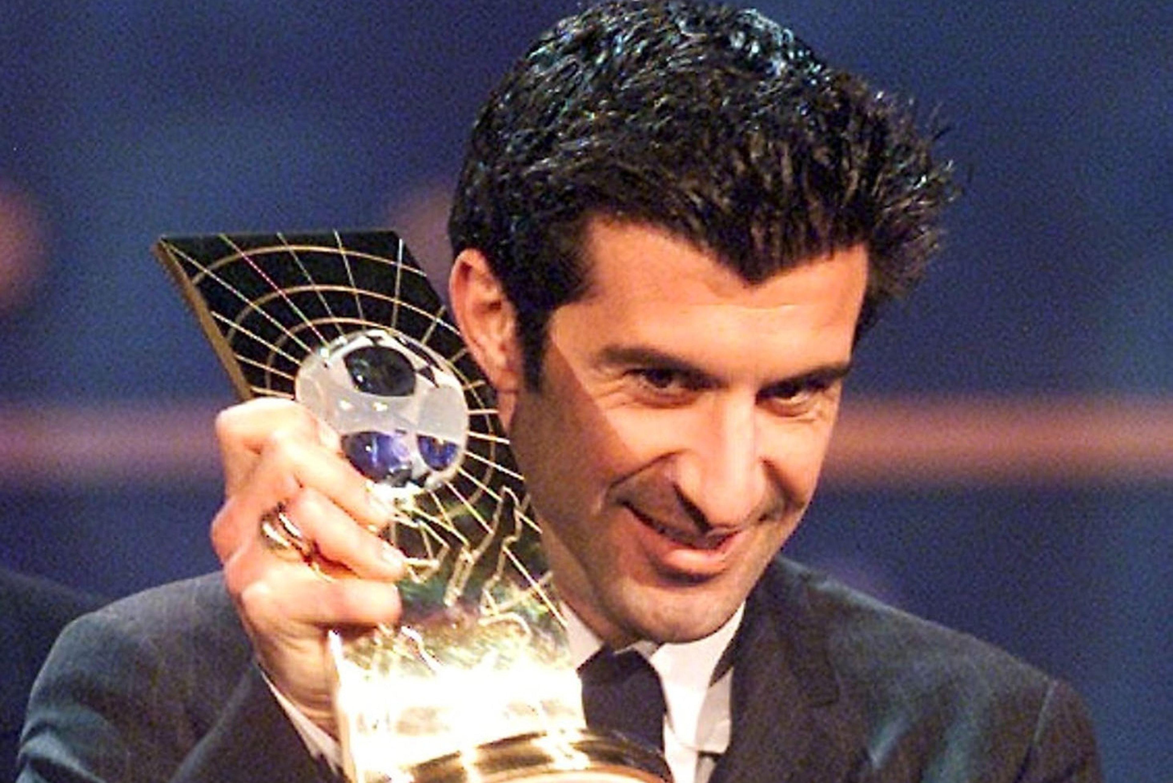 Figo was FIFA World Player of the Year in 2001 Figo was FIFA World Player of the Year in 2001