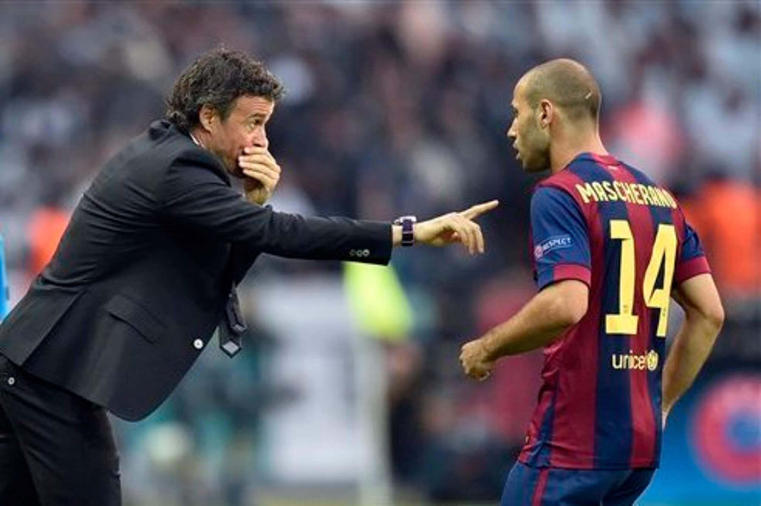 Enrique wants to keep Mascherano around. Enrique wants to keep Mascherano around.