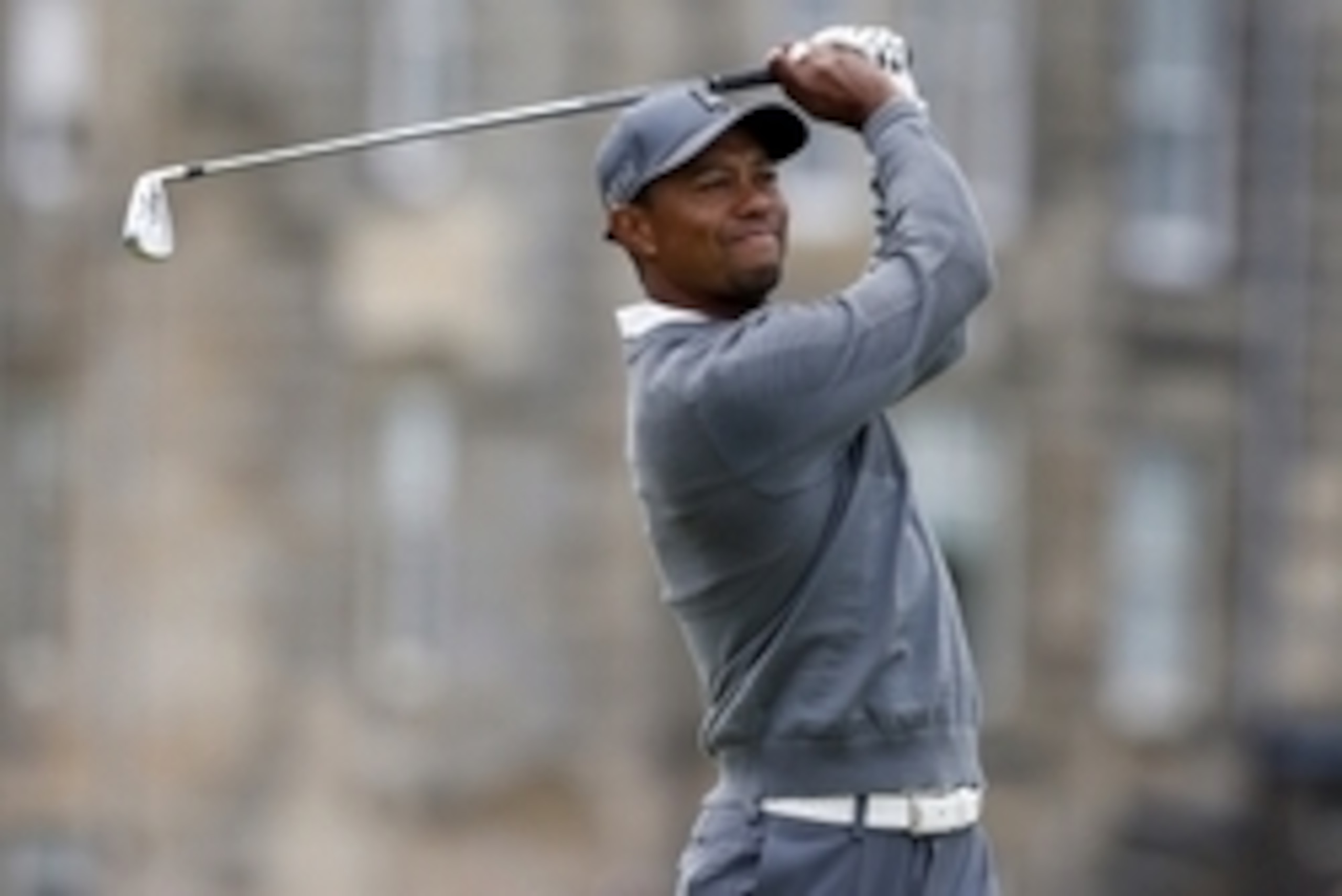 Jul 16, 2015; St. Andrews, Scotland, SCT; Tiger Woods tees off on the second hole during the first round for the 144th Open Championship at St. Andrews - Old Course. Mandatory Credit: Brian Spurlock-USA TODAY Sports Jul 16, 2015; St. Andrews, Scotland, SCT; Tiger Woods tees off on the second hole during the first round for the 144th Open Championship at St. Andrews - Old Course. Mandatory Credit: Brian Spurlock-USA TODAY Sports