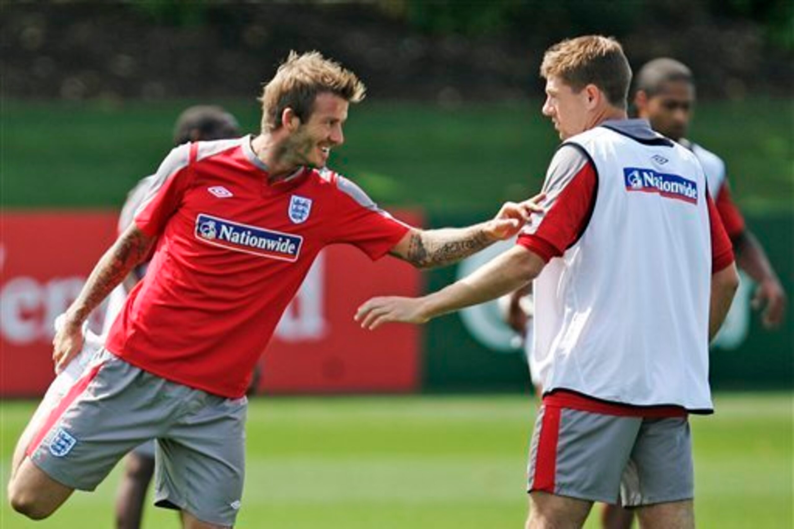 Steven Gerrard has already garnered comparisons with David Beckham.