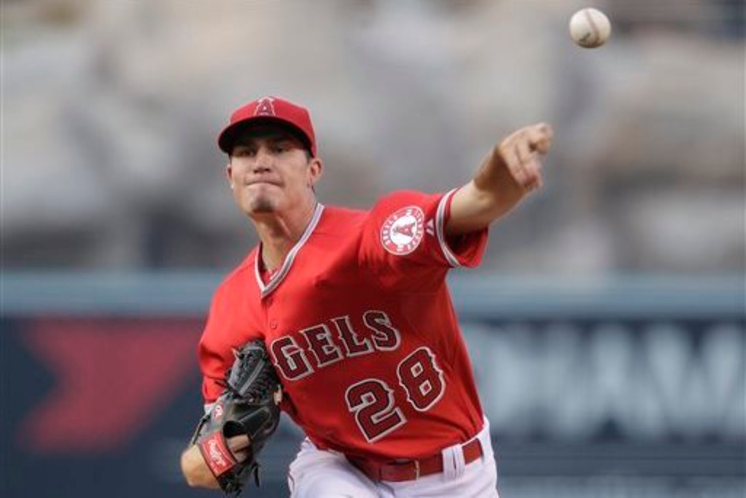 Early in his Angels career, rookie left-handed Andrew Heaney looks like a keeper. Early in his Angels career, rookie left-handed Andrew Heaney looks like a keeper.