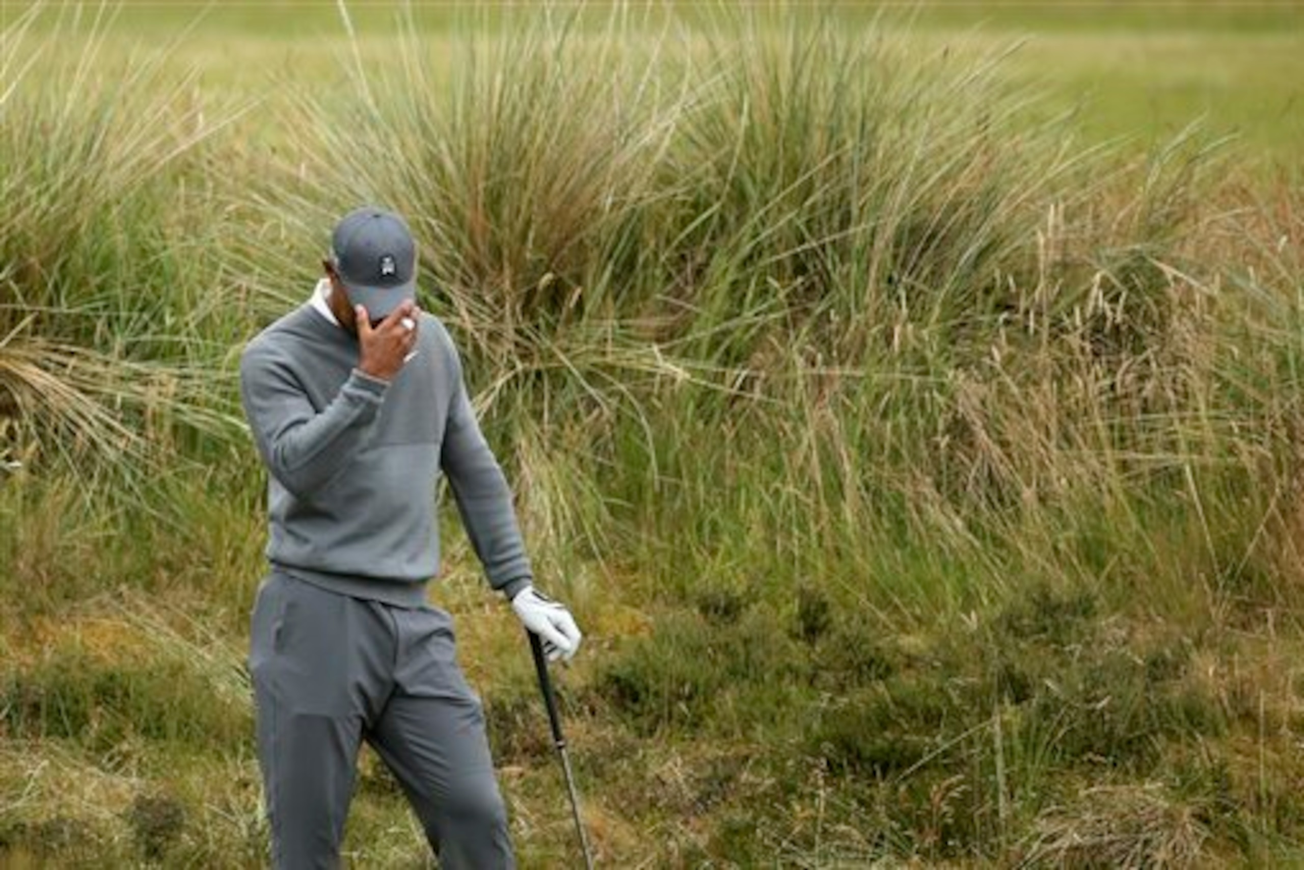 Tiger Woods shot a four-over 76 on Thursday at the Open Championship. Tiger Woods shot a four-over 76 on Thursday at the Open Championship.