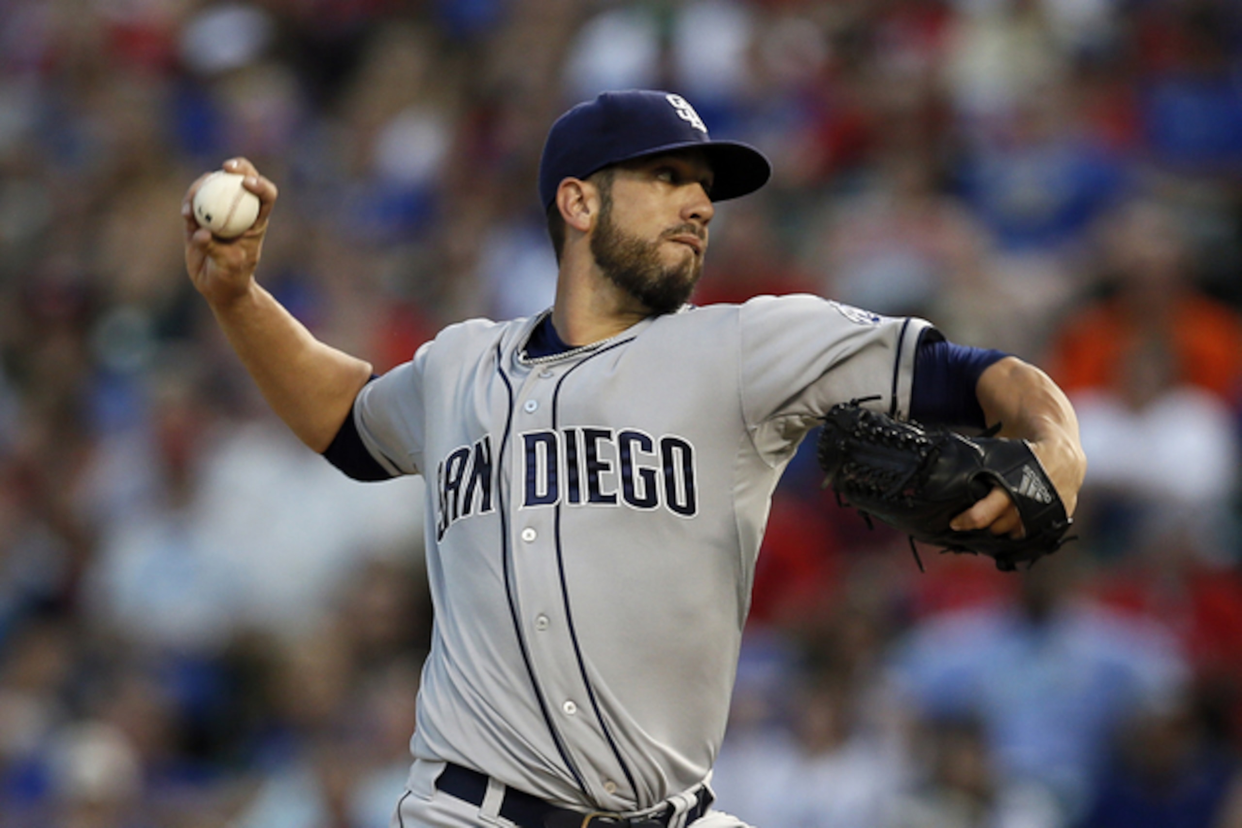 James Shields, whom the Pads signed this winter, could net a solid return on the trade market. James Shields, whom the Pads signed this winter, could net a solid return on the trade market.