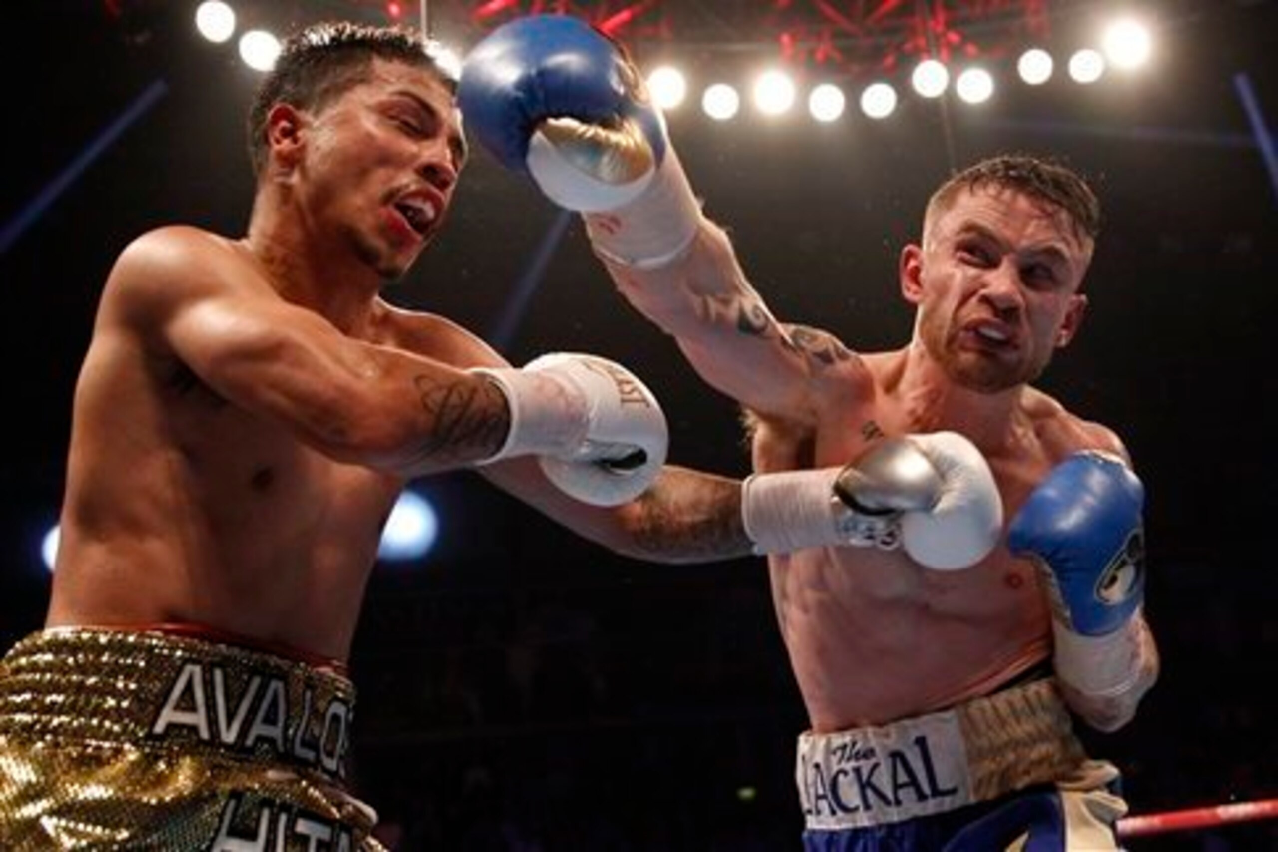Carl Frampton (right) was impressive against Chris Avalos last time out.