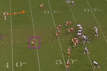 The 49ers set a trap.